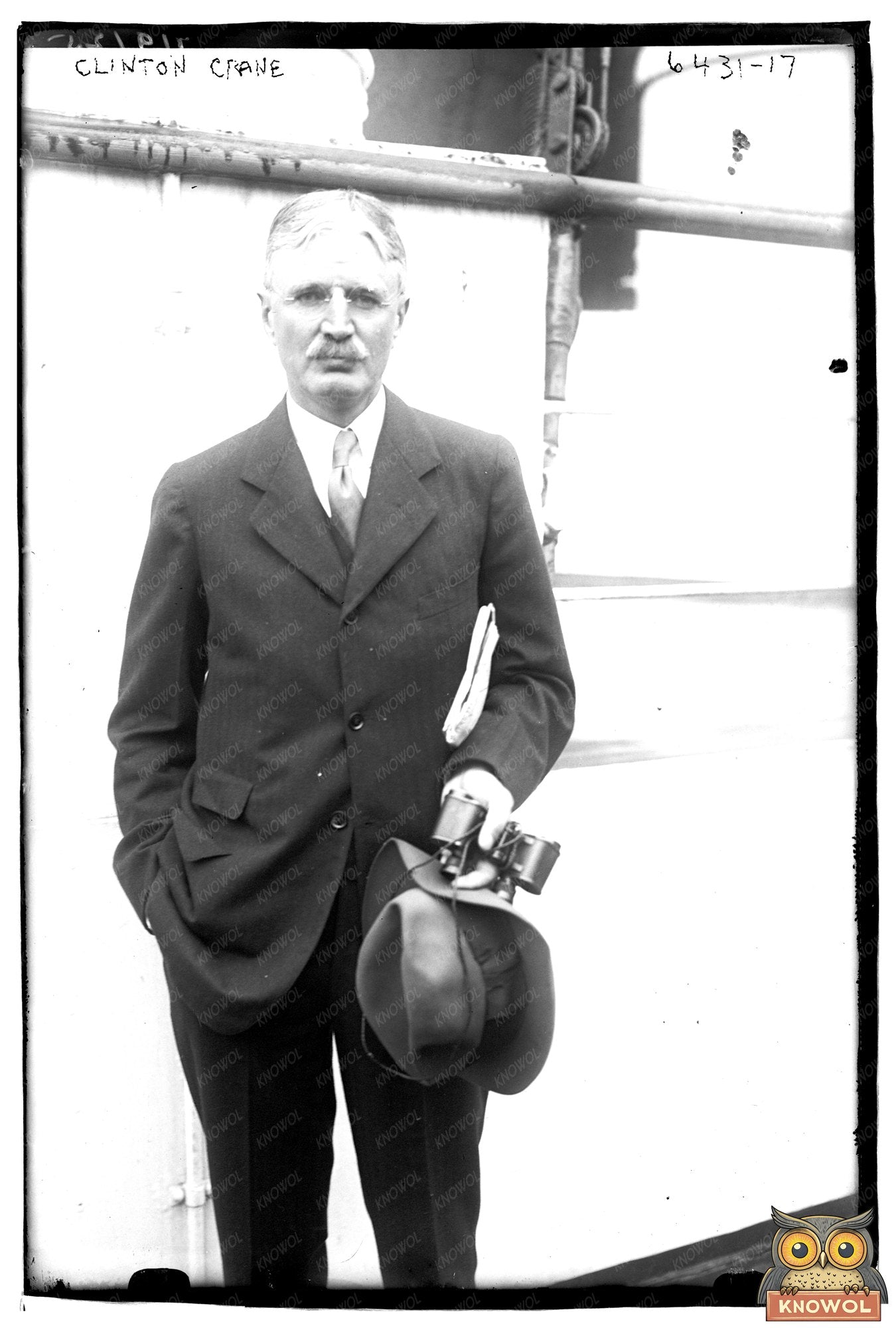 Portrait of a Notable Early 20th Century Figure