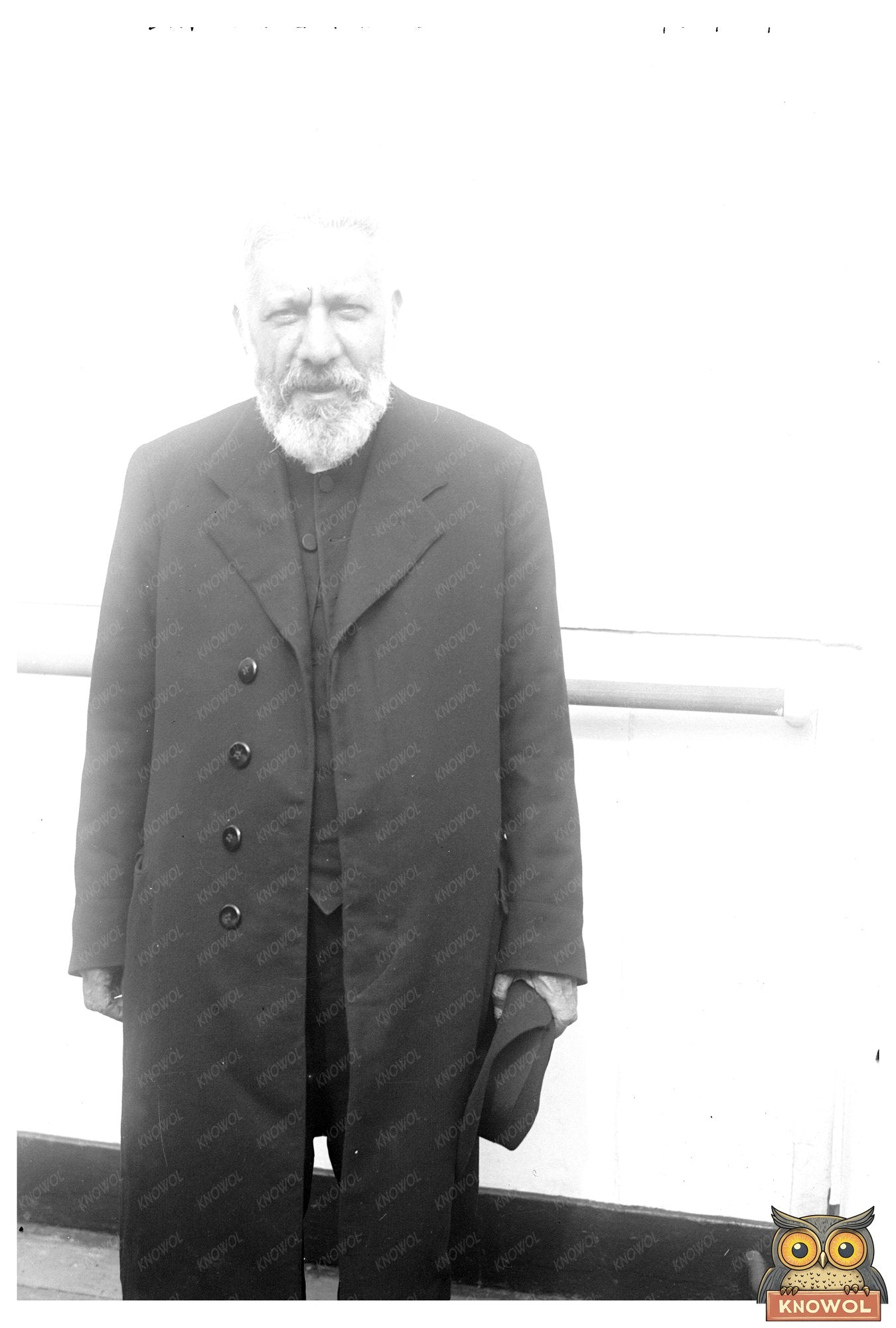 Early 20th-Century Public Health Advocate Portrait