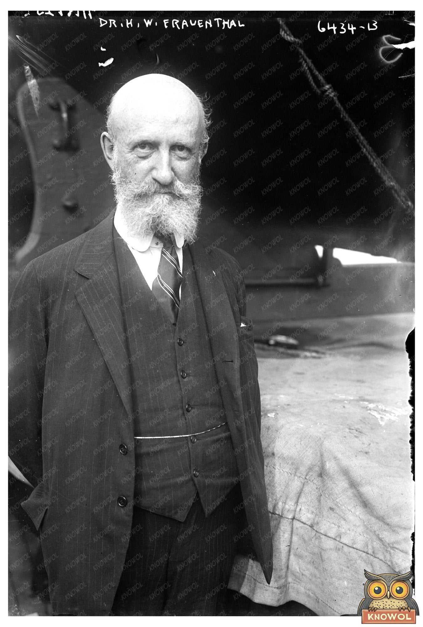 Early 20th Century Medical Pioneer Portrait