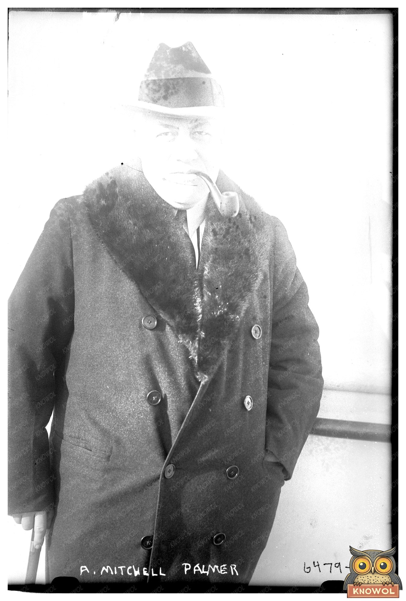 Historic Portrait of A. Mitchell Palmer, Red Scare Leader