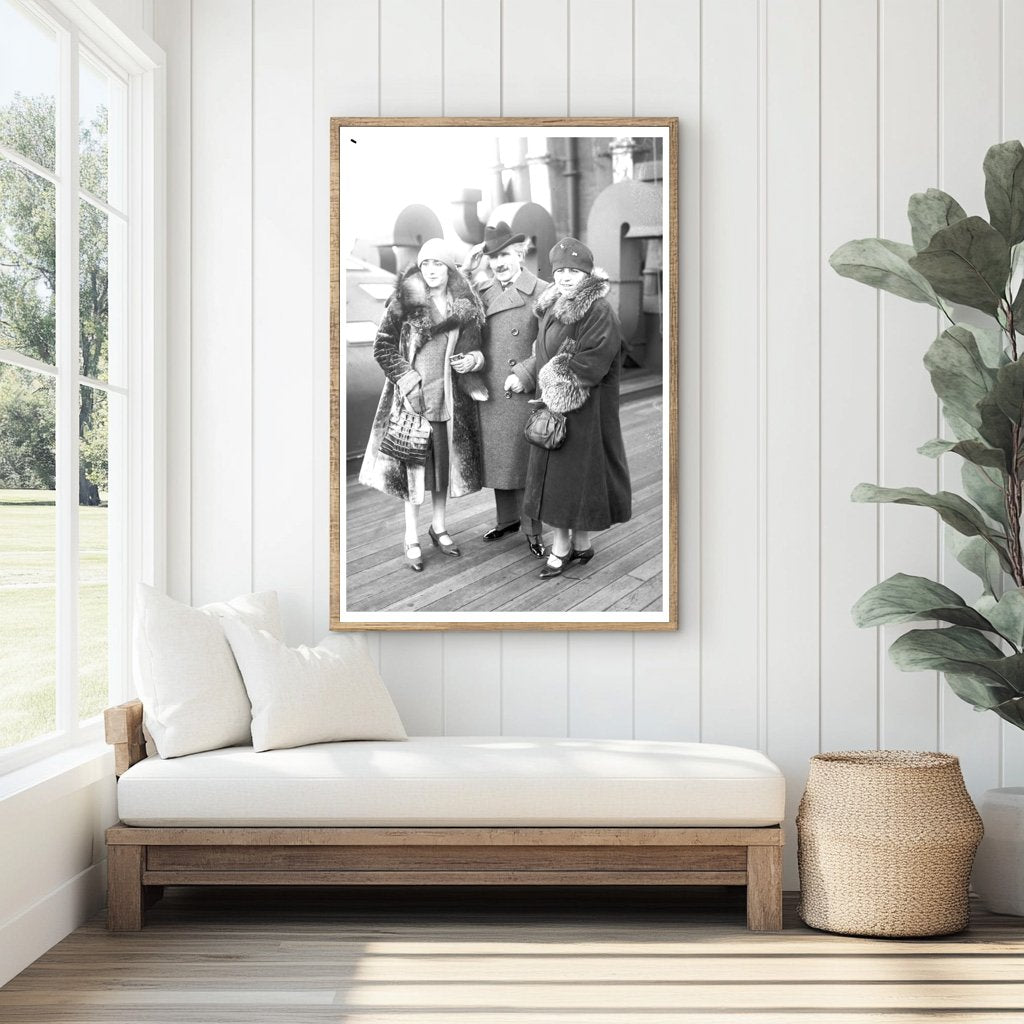 Arturo Toscanini with Wife: A 1926 Musical Moment