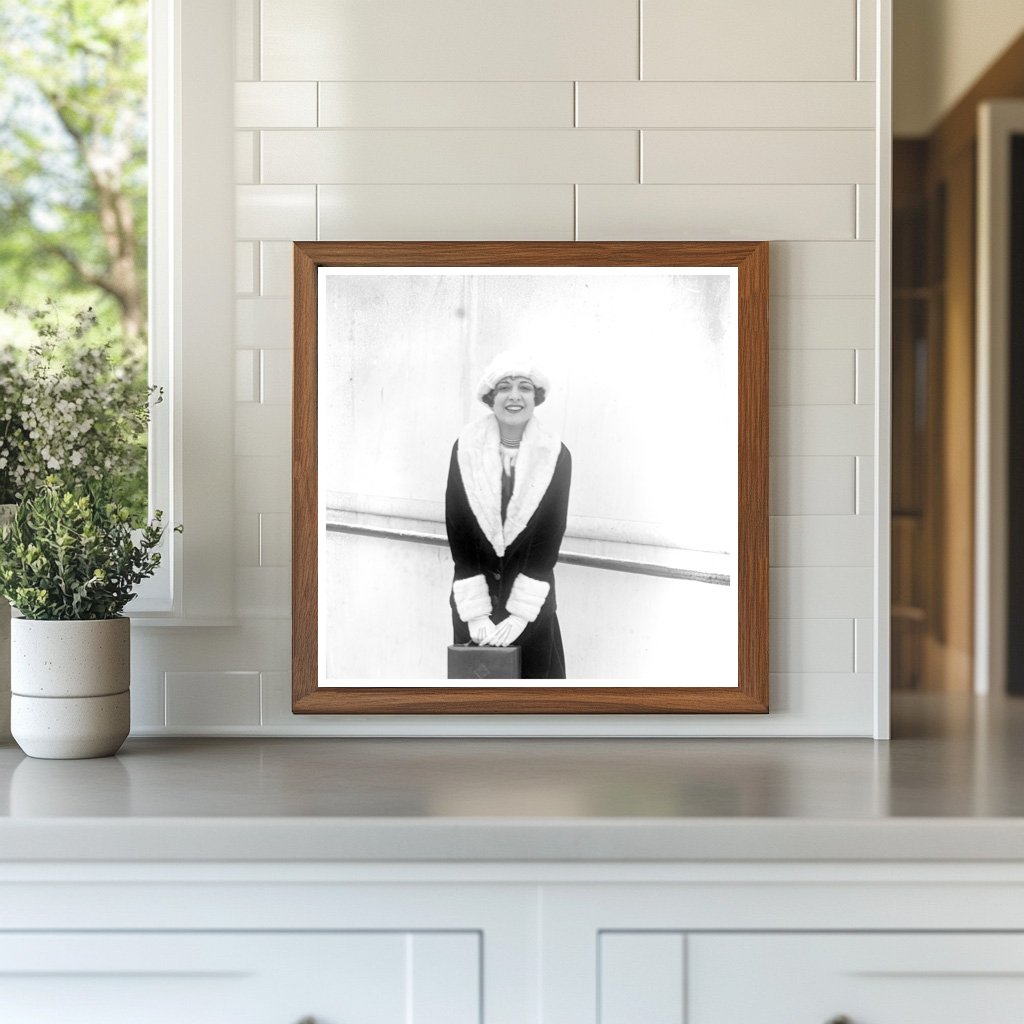 Elegant Silent Film Star Fay Marbe Portrait