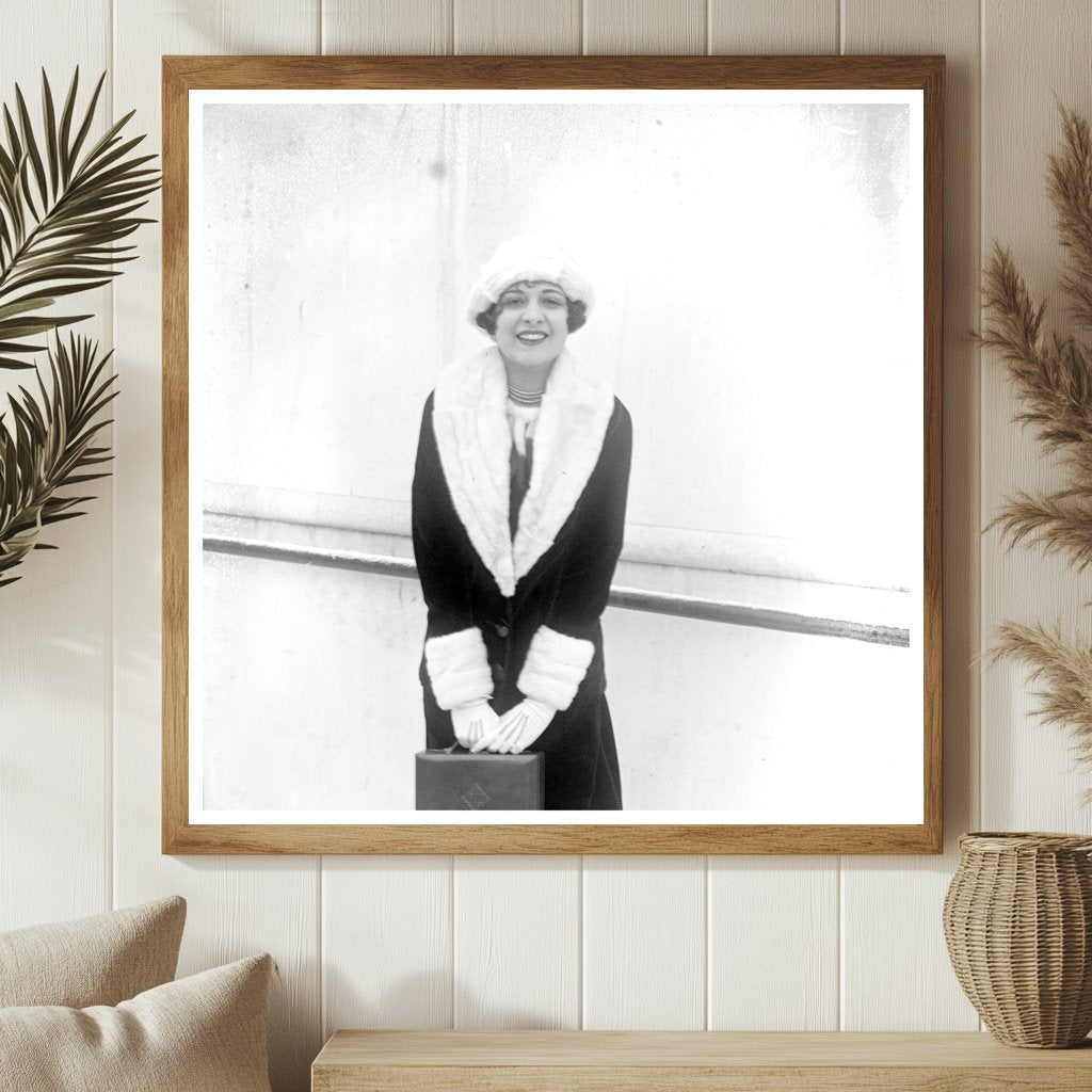 Elegant Silent Film Star Fay Marbe Portrait