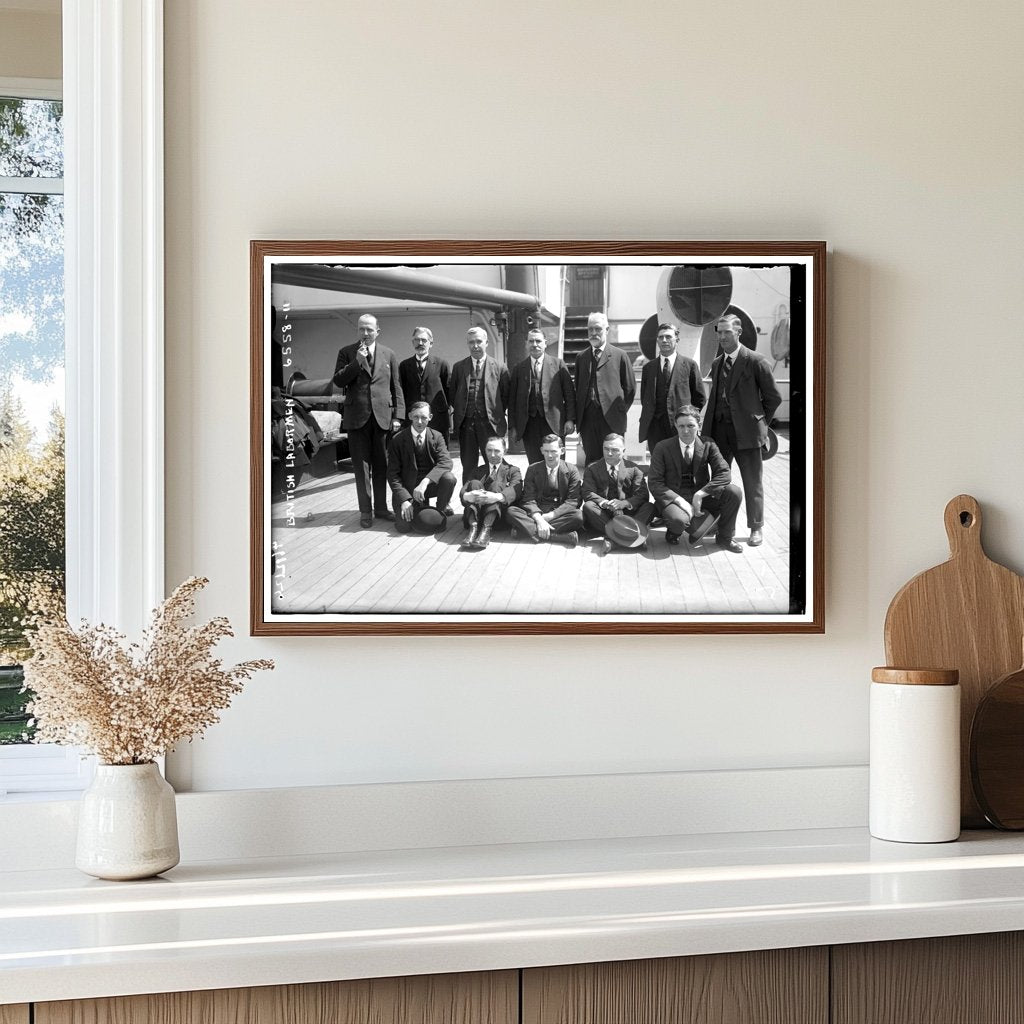 1926 British Labormen Amidst Industrial Change