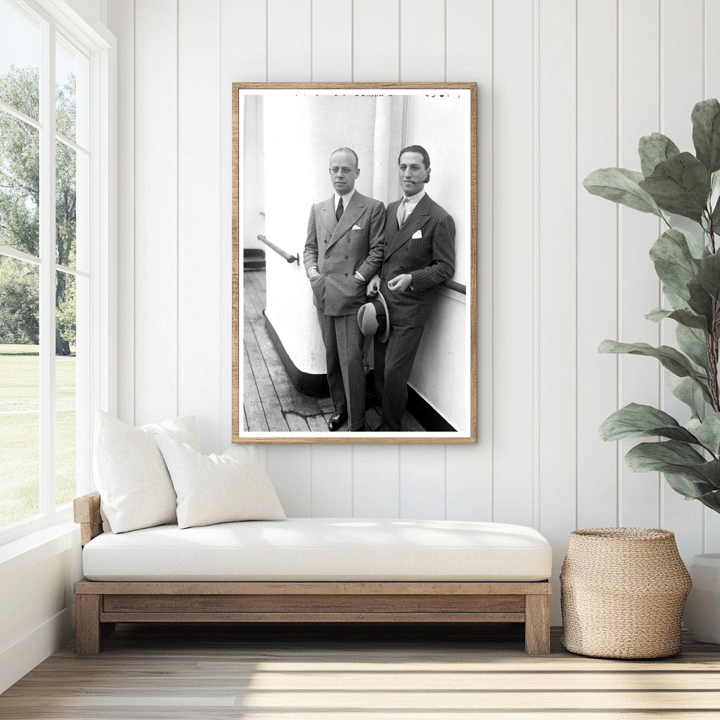 Historic Meeting of Cultural Icons, 1926