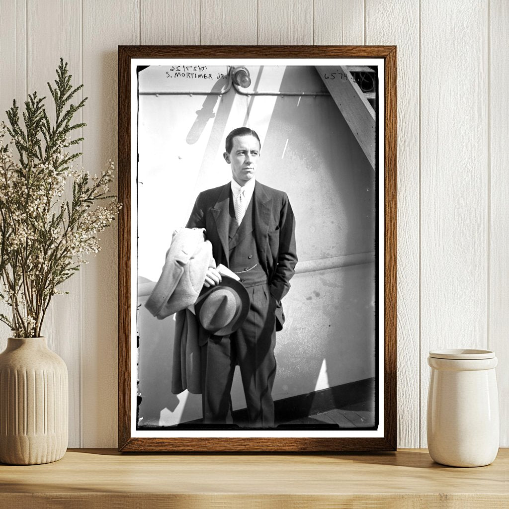 1926 Portrait of a Young Innovator in News Media