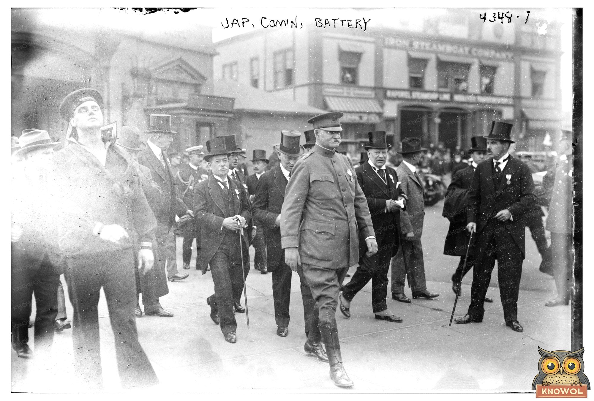 1917 Japanese Commission Battery in World War I