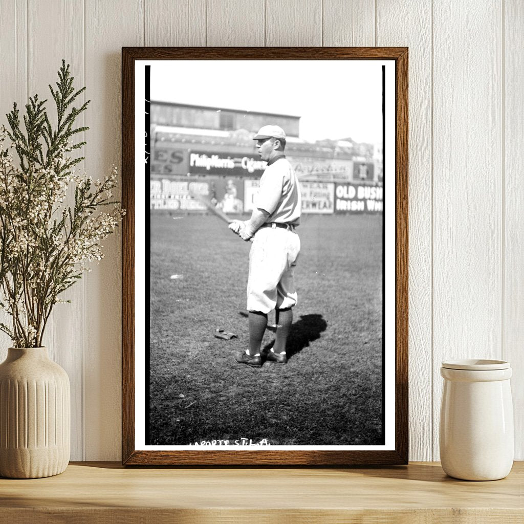 1912 St. Louis Baseball Star: LaPorte in Action