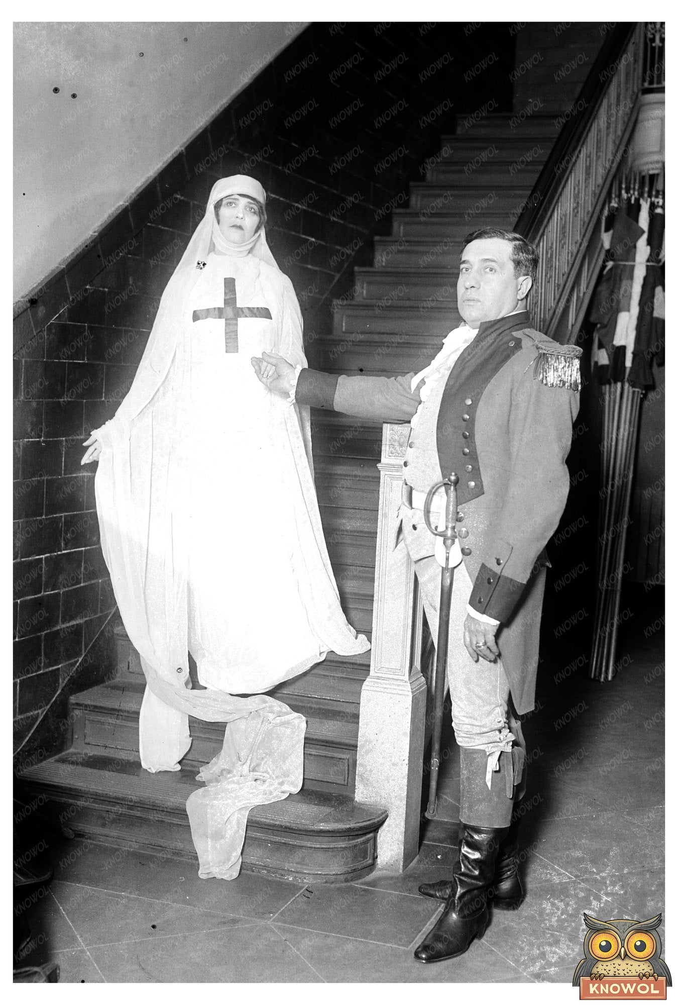 1905 Portrait of Mrs. H. Shipman and Muratore