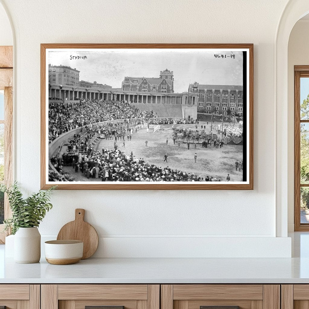 1917 Vintage Stadium: A Glimpse of Early Sports Culture