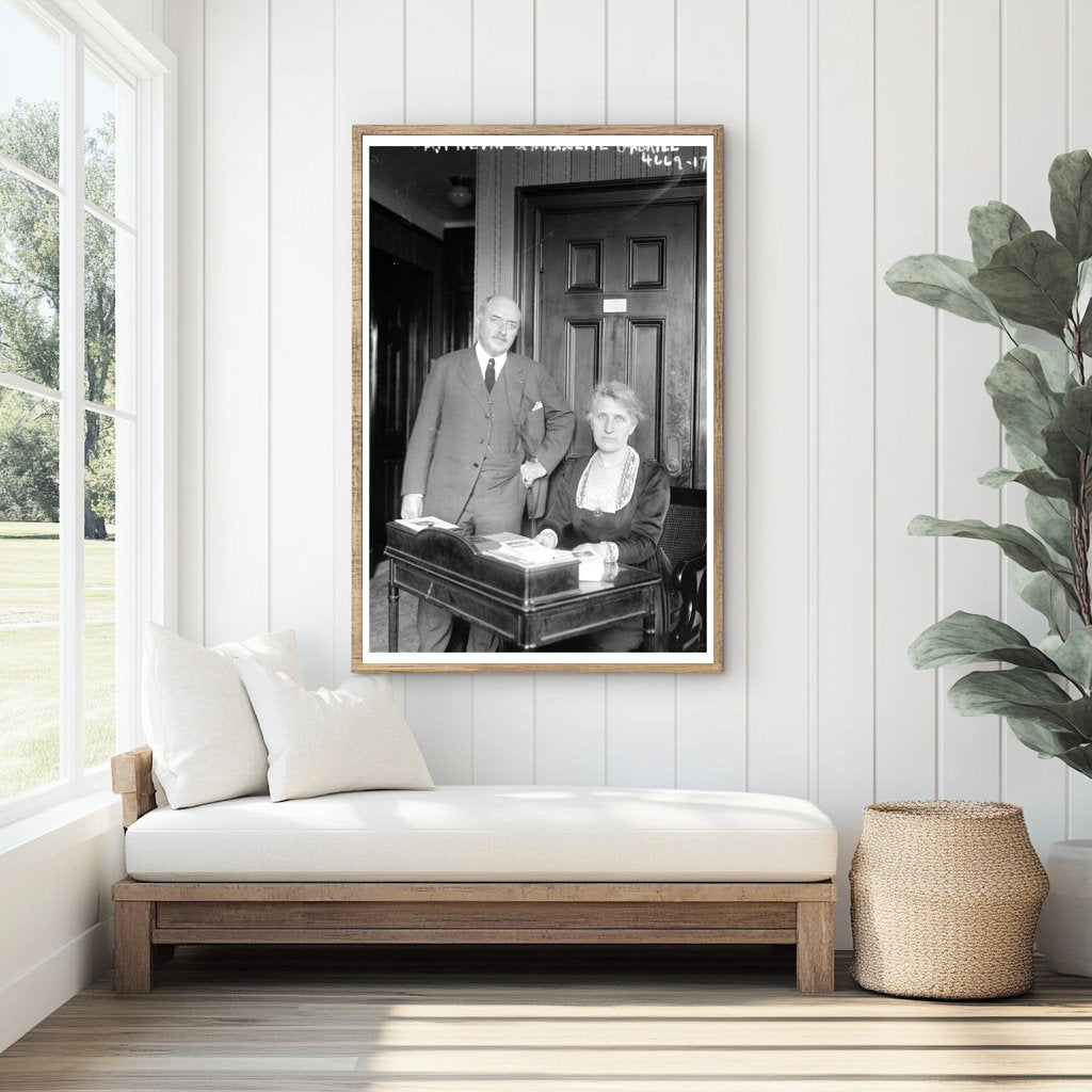 1929 Portrait of Influential Figures Nevin & Gabriel