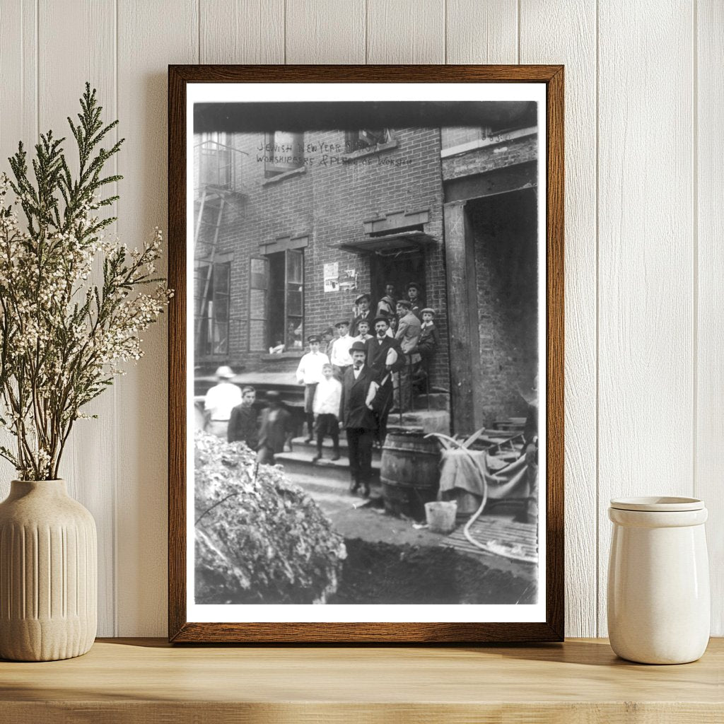 1912 NYC Tenement Turned Vibrant Synagogue