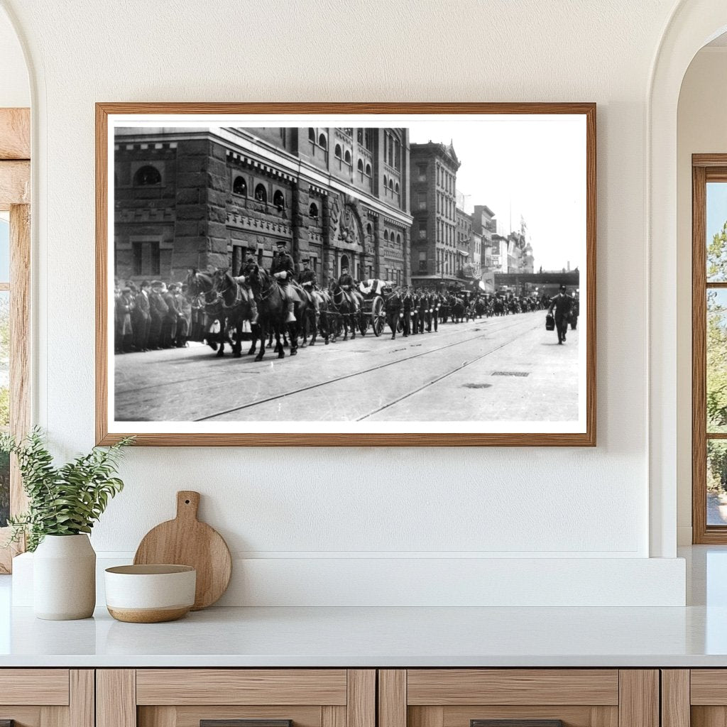 1912: Grand Funeral Cortege of General Grant in NYC