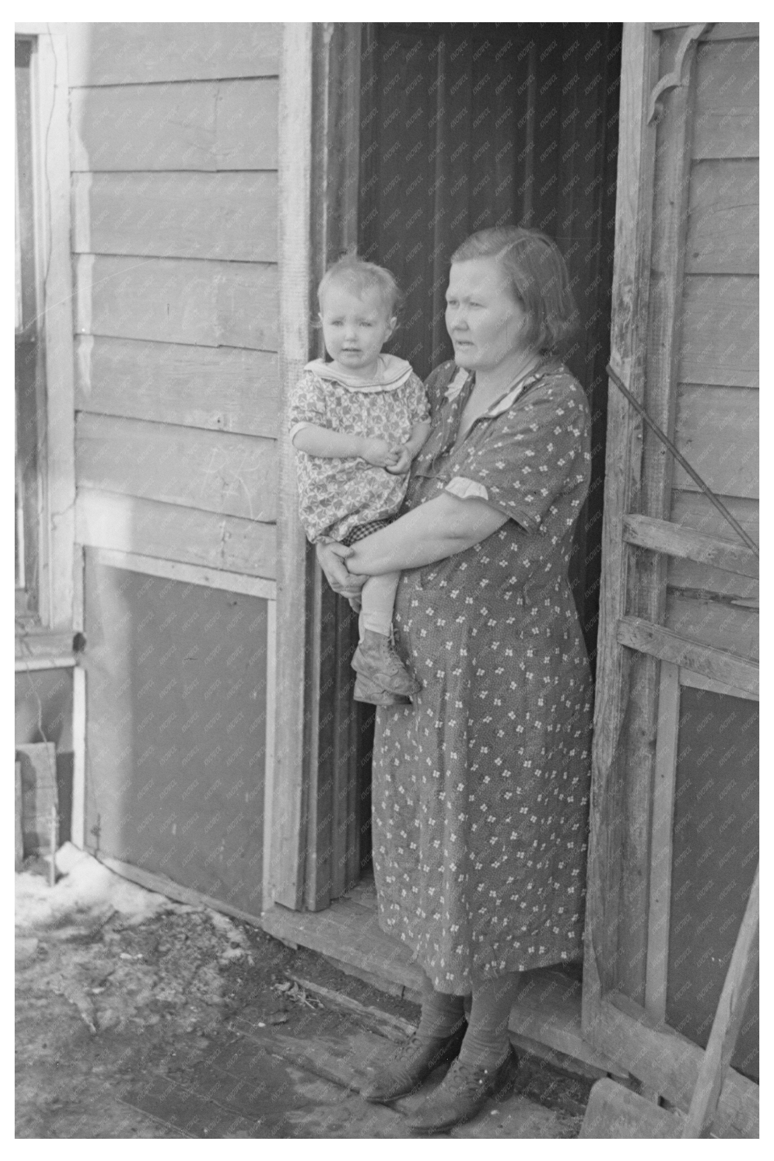 Mr. Rauhauser Family in Ruthven Iowa 1936