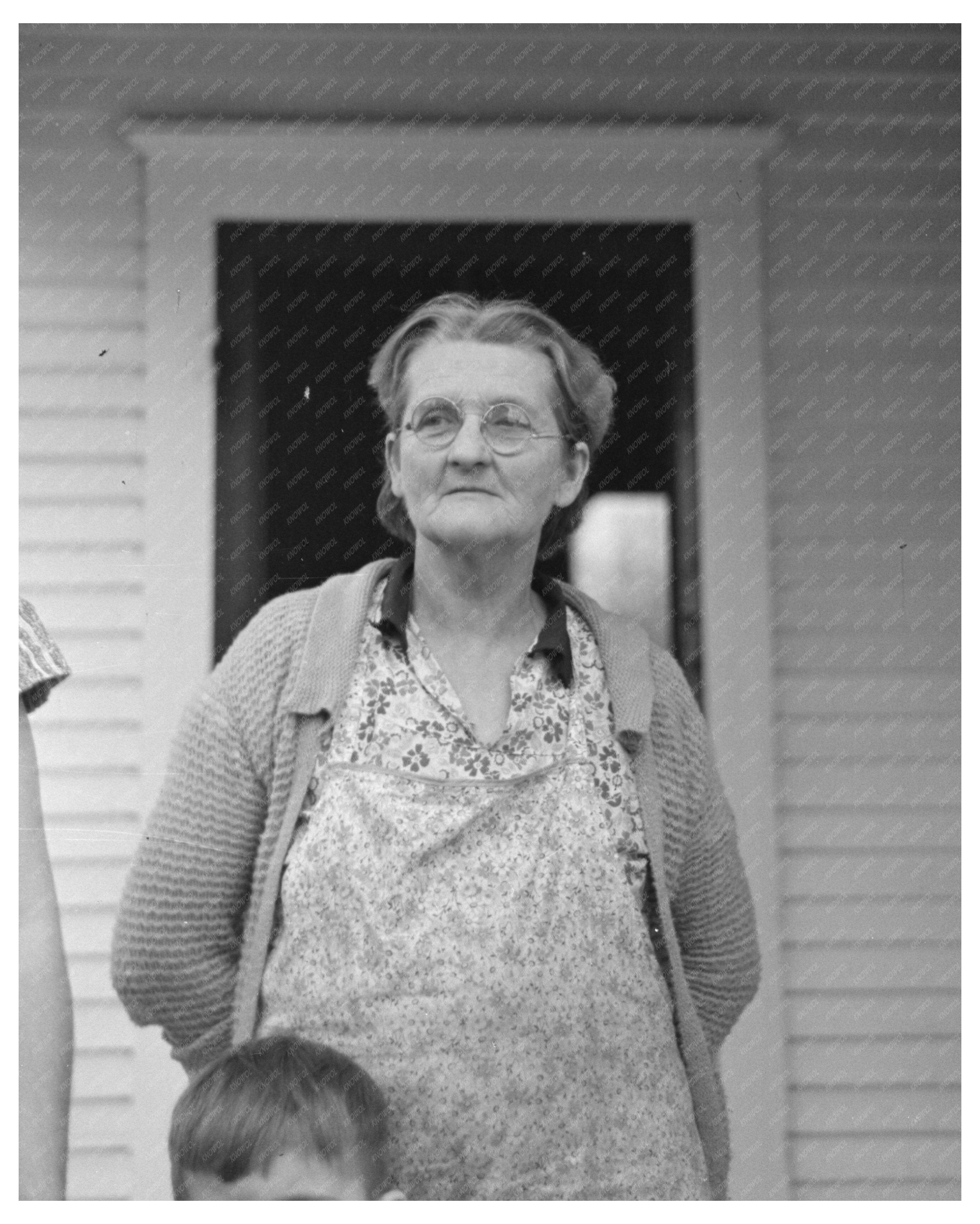 Mrs. Theodore F. Frank Iowa Farm Family December 1936