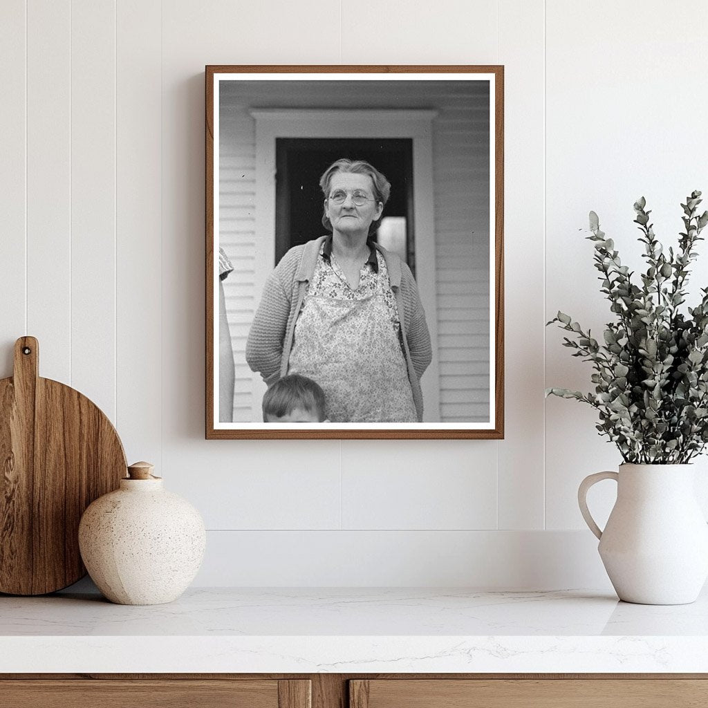 Mrs. Theodore F. Frank Iowa Farm Family December 1936