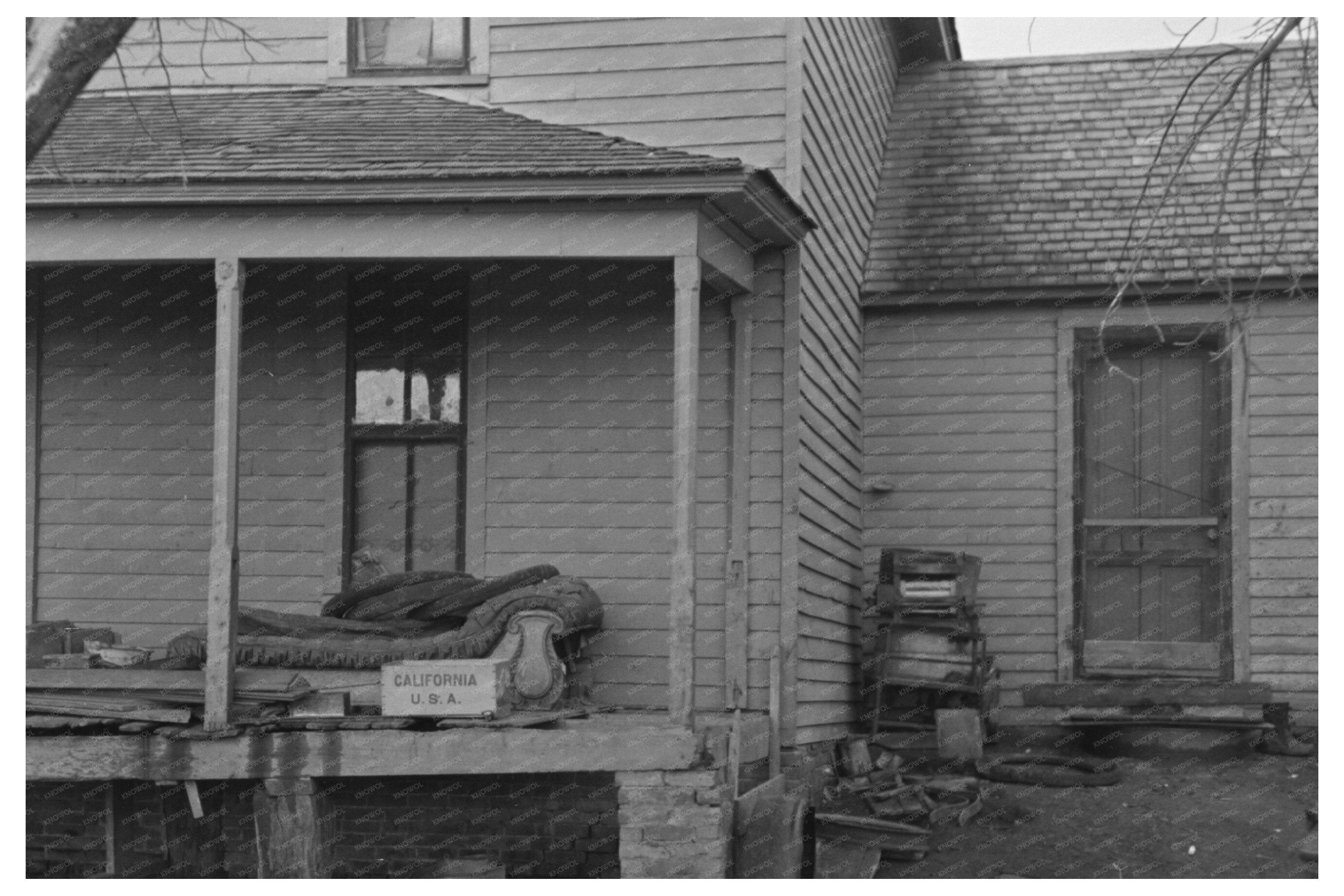 Miller Township Farm House with Mary Kelsheiner 1936