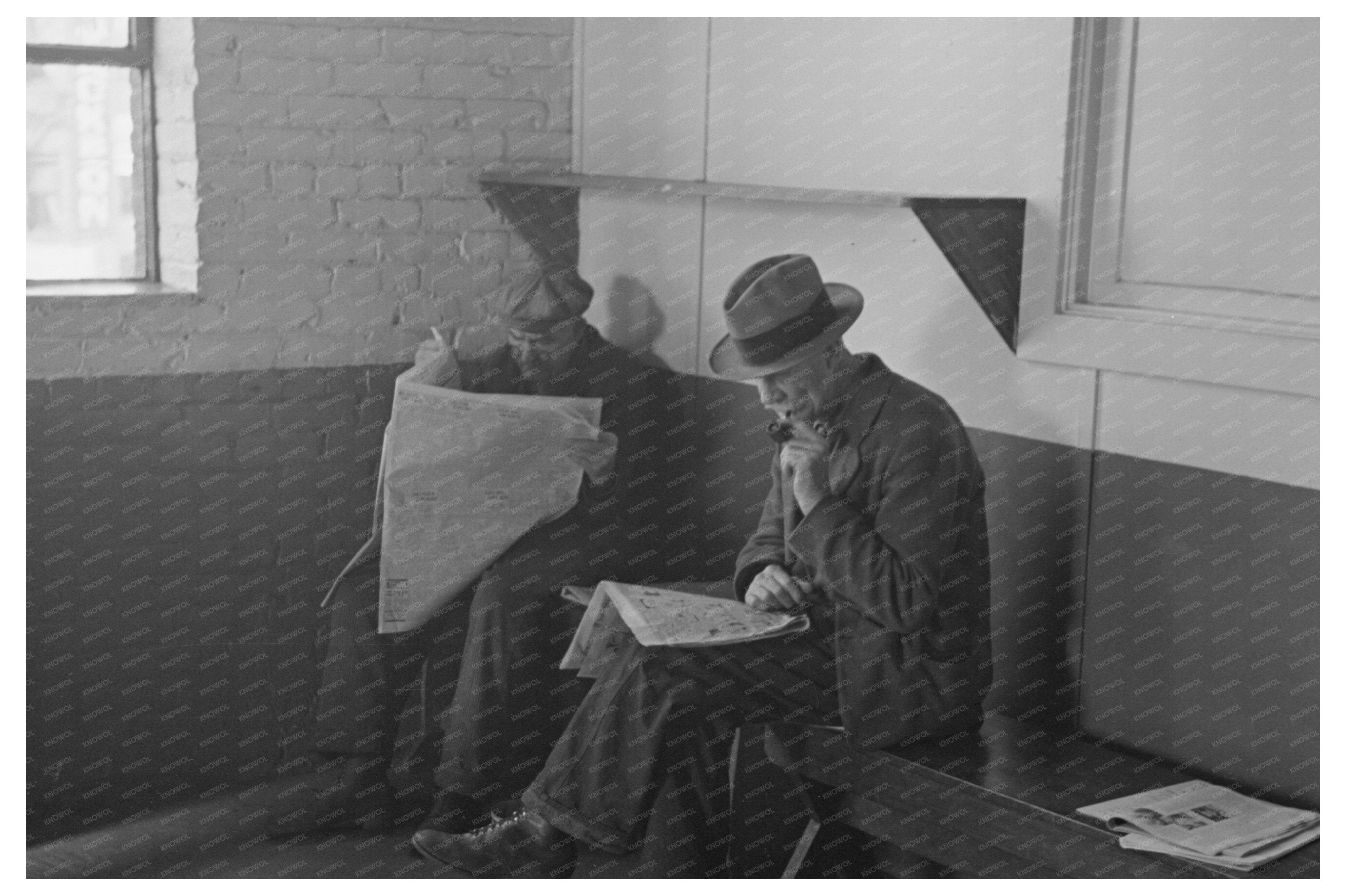 Recreation Room at Sioux City Homeless Bureau 1936