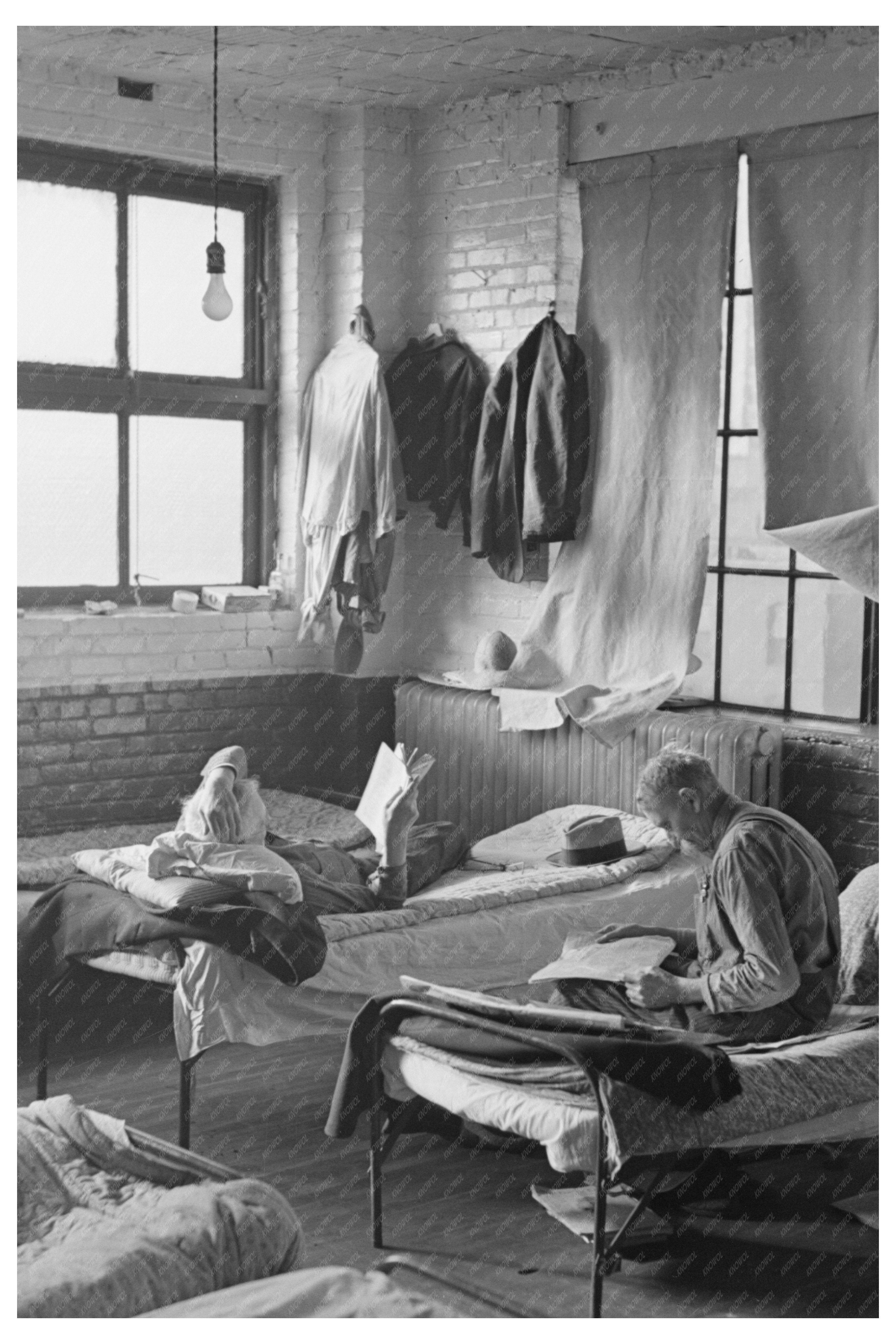 Sioux City Homeless Mens Bureau Dormitory December 1936