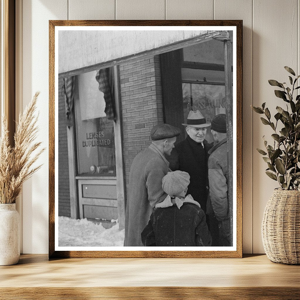 Flood Refugees in McLeansboro Illinois January 1937
