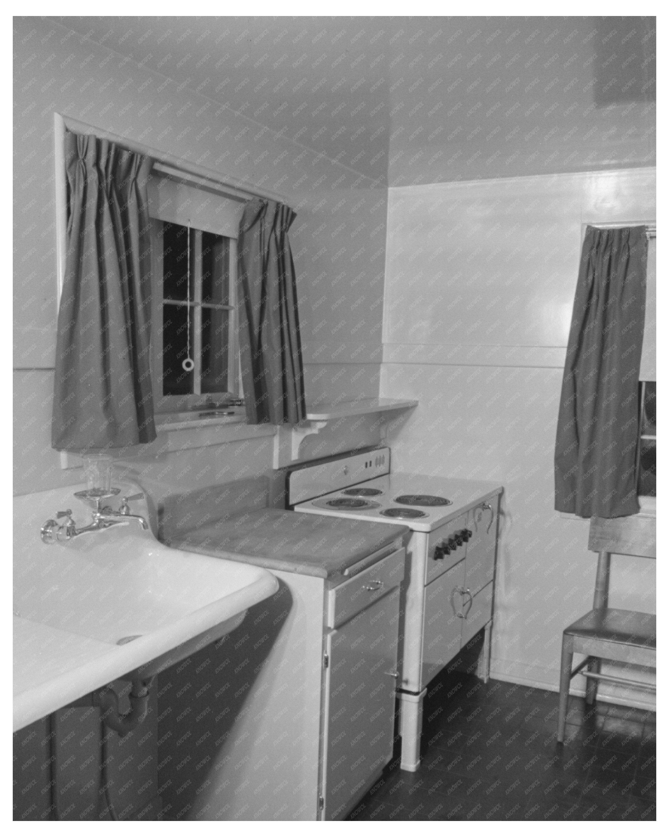Vintage 1937 Kitchen Design Model House Greendale WI