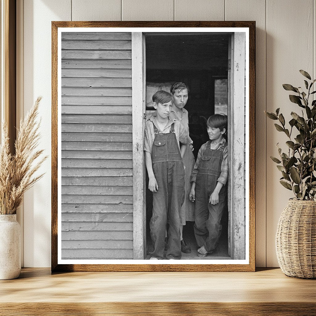 Children of John Mathews near Black River Falls 1937