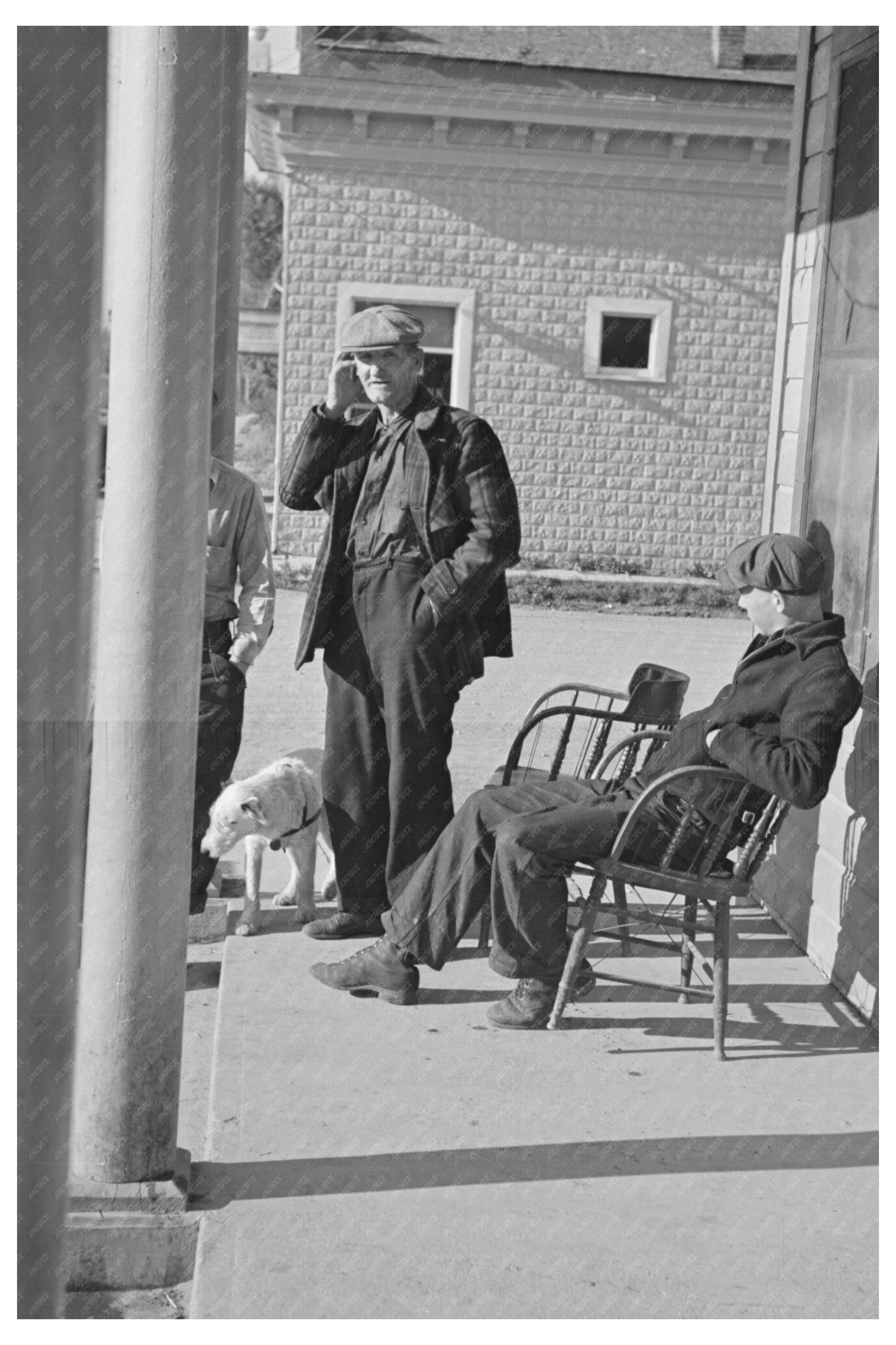 Durman Hotel Little Fork Minnesota 1937 Lumberjack Gathering