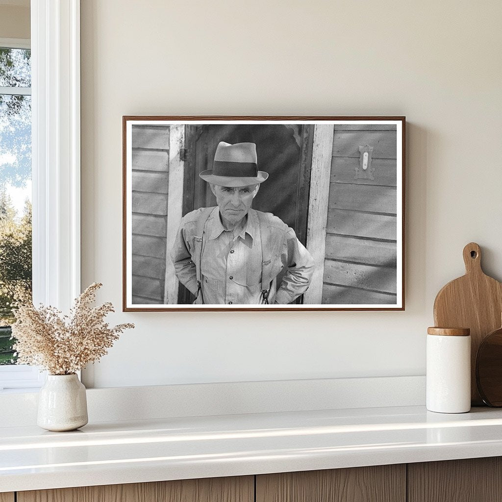 Elderly Lumberman from Winton Minnesota August 1937