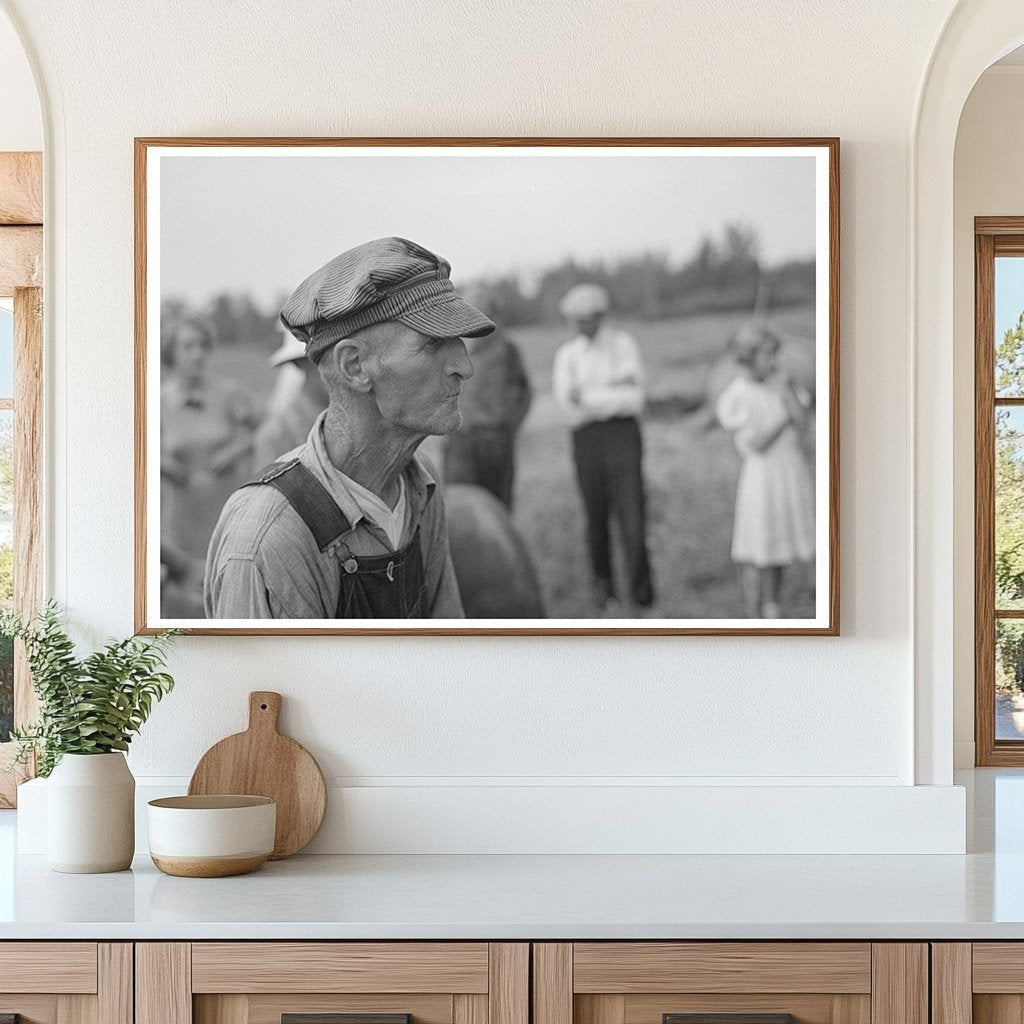 Old Farmer at S.W. Sparlin Auction Orth Minnesota 1937