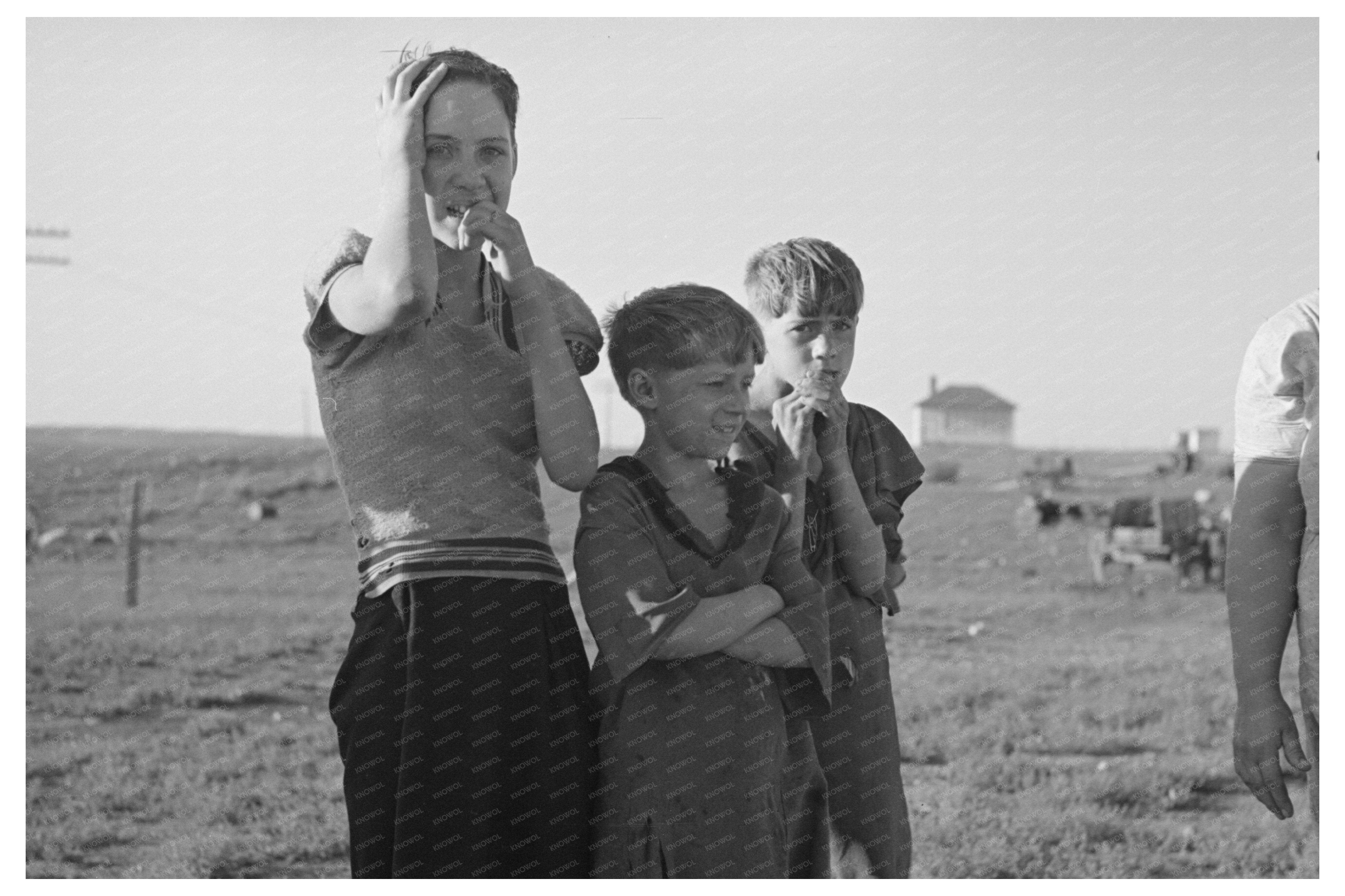 Vintage 1937 North Dakota Rural Life Photograph