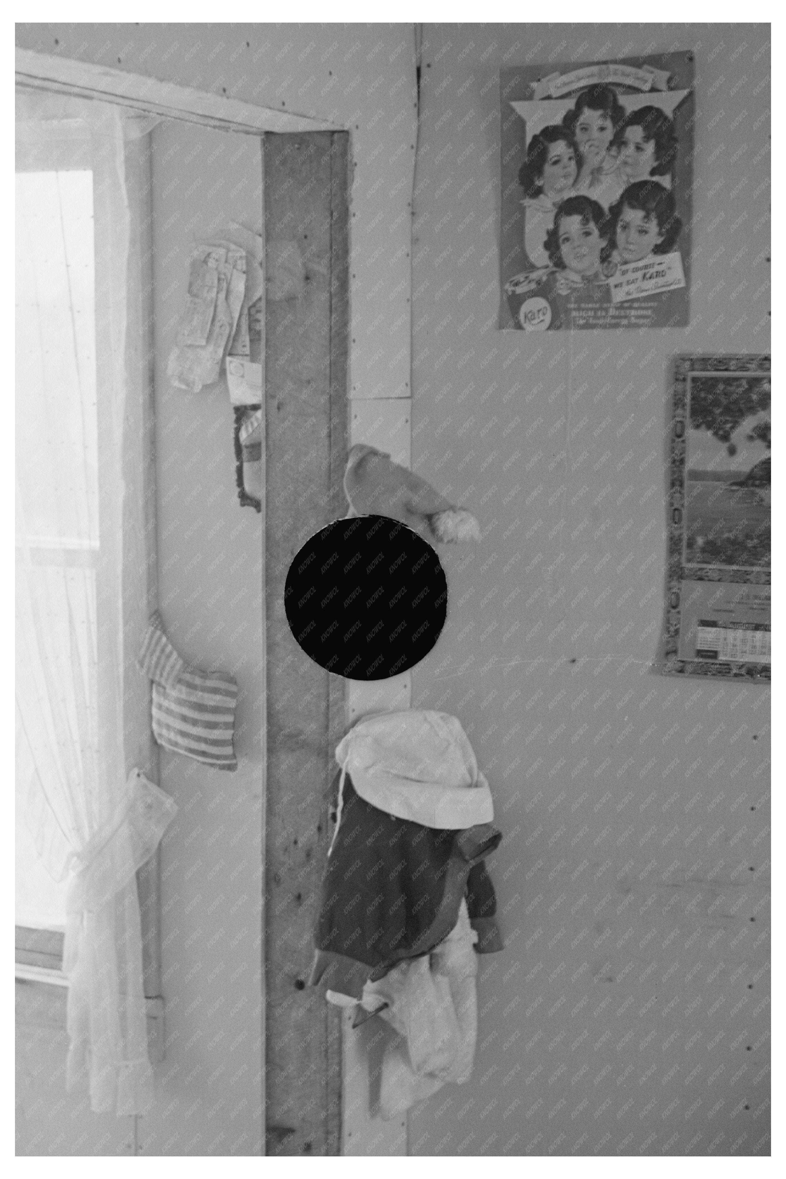 Interior of 1937 Cut-Over Farmhouse Minnesota