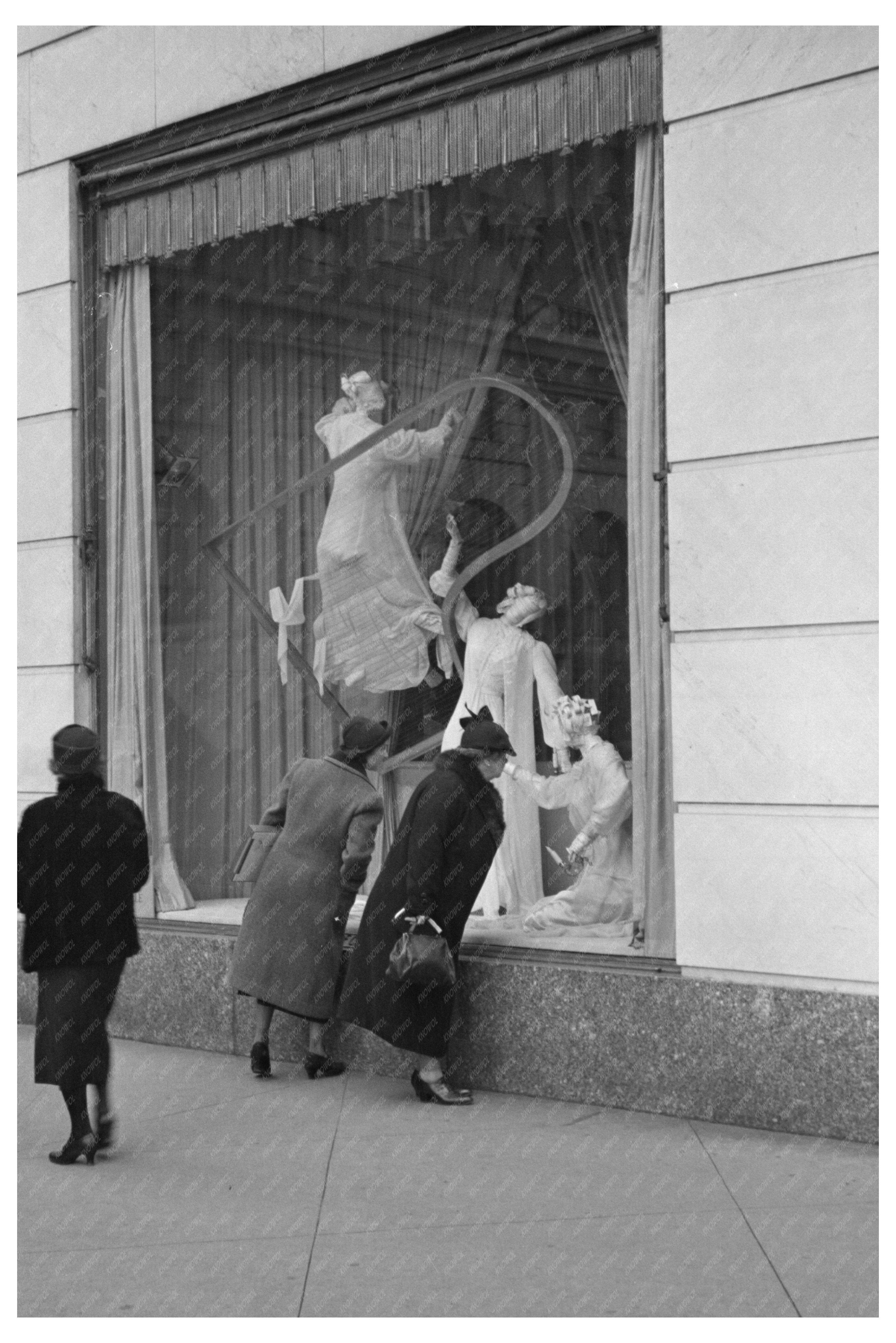 Surreal Bergdorf Goodman Window Display January 1938