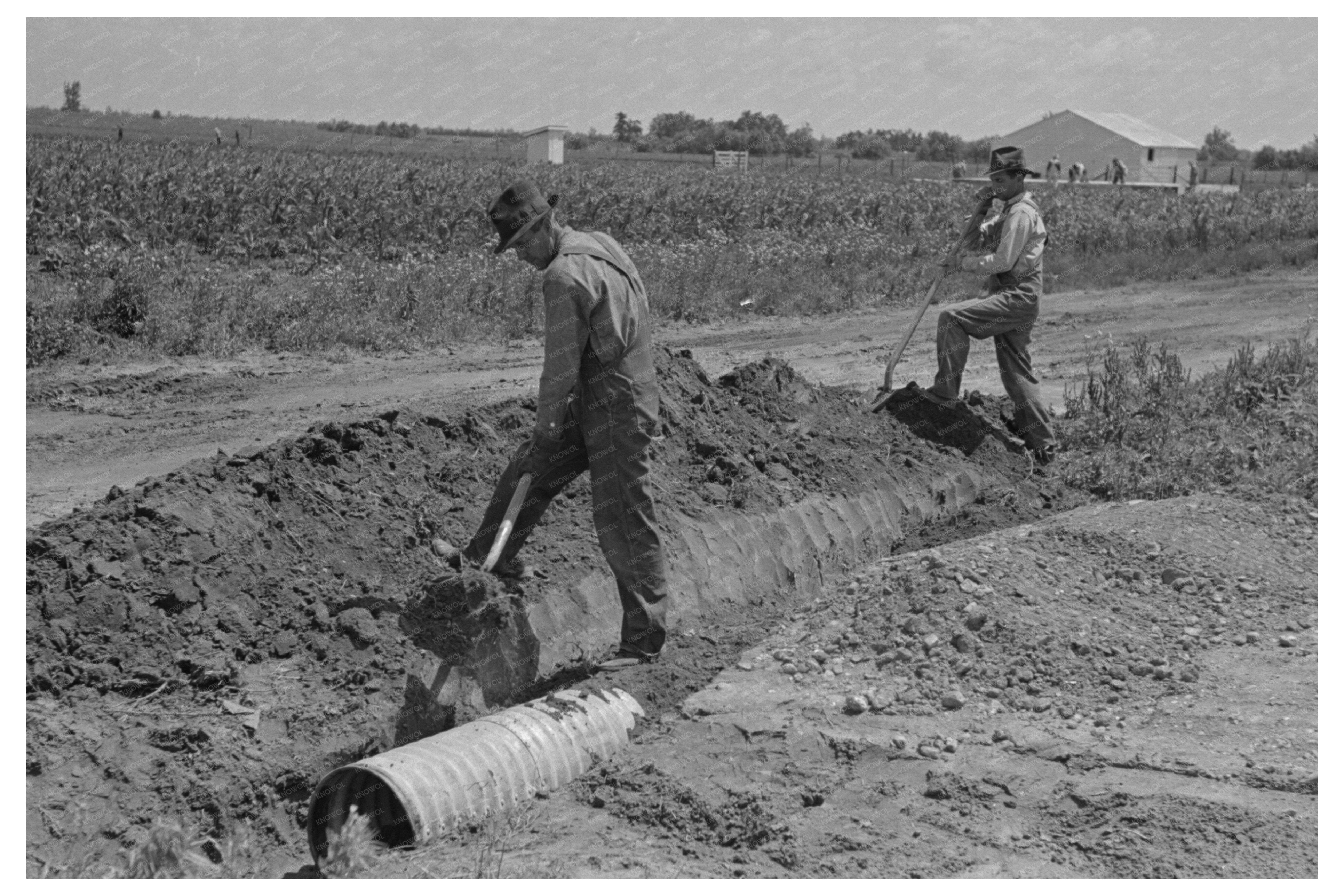 Vintage 1938 Culvert Fitting in Southeast Missouri