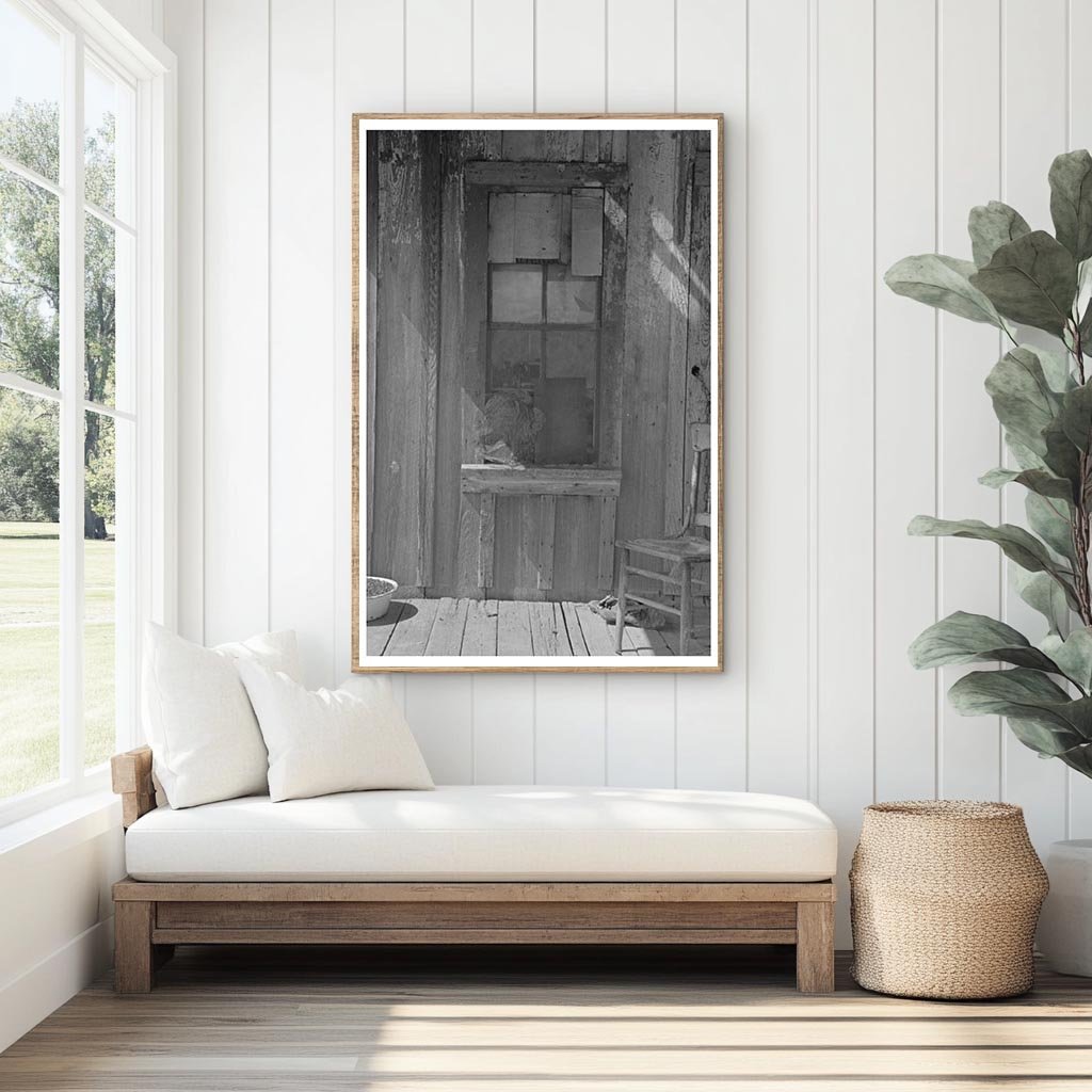 Sharecroppers Home Window and Porch New Madrid County 1938