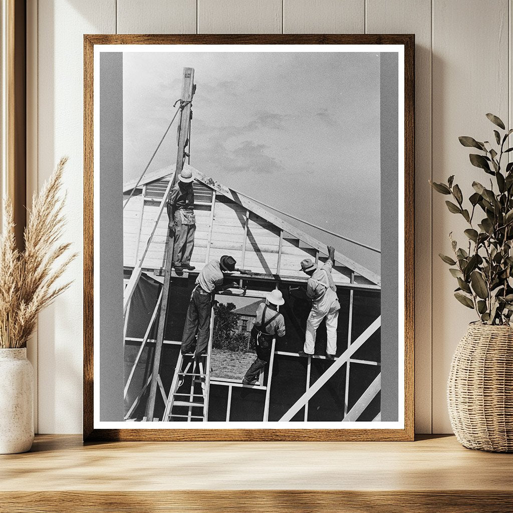 Vintage 1938 House Construction Interior in Southeast Missouri