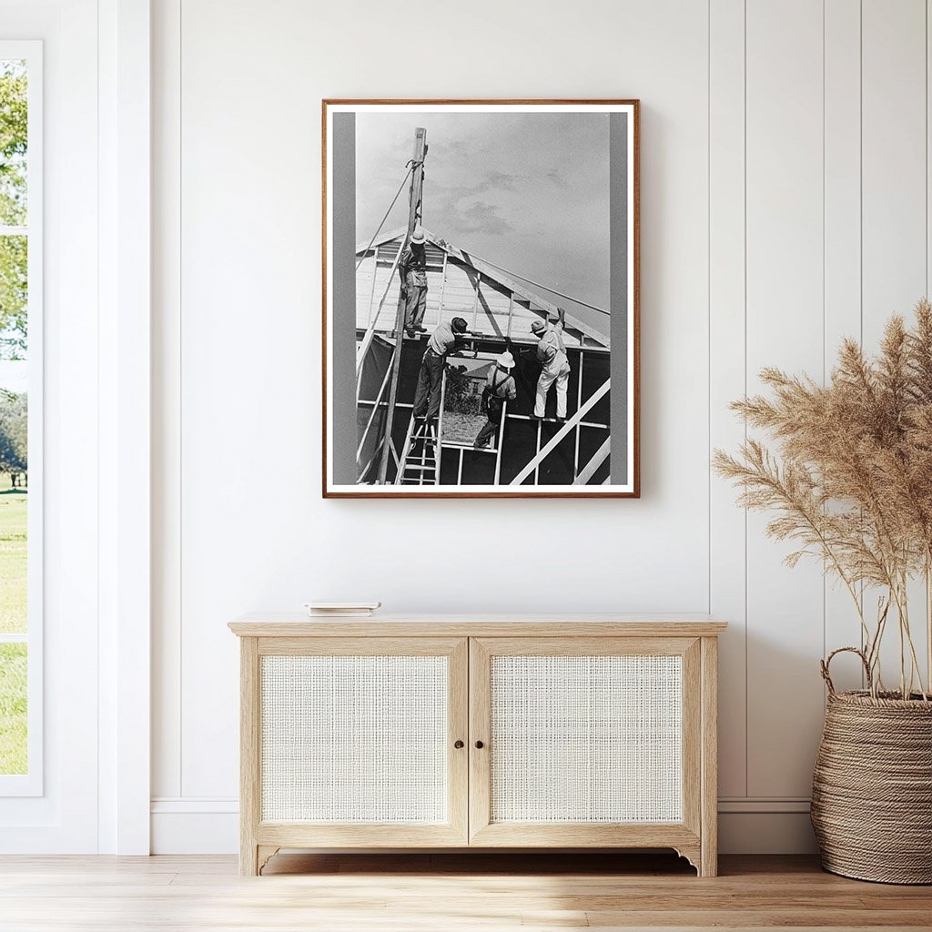 Vintage 1938 House Construction Interior in Southeast Missouri