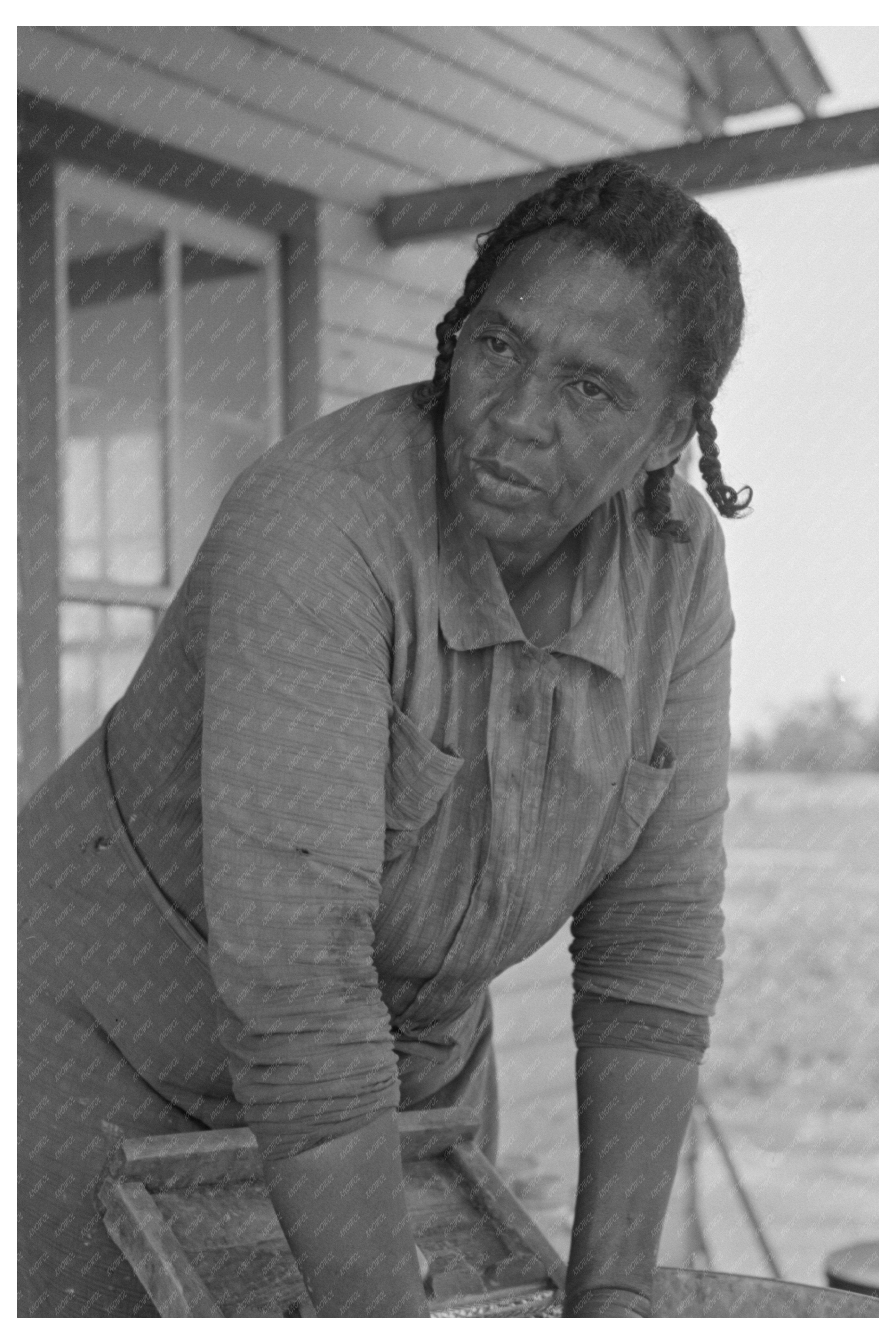 Woman Washing Clothes in Southeast Missouri Farms 1938