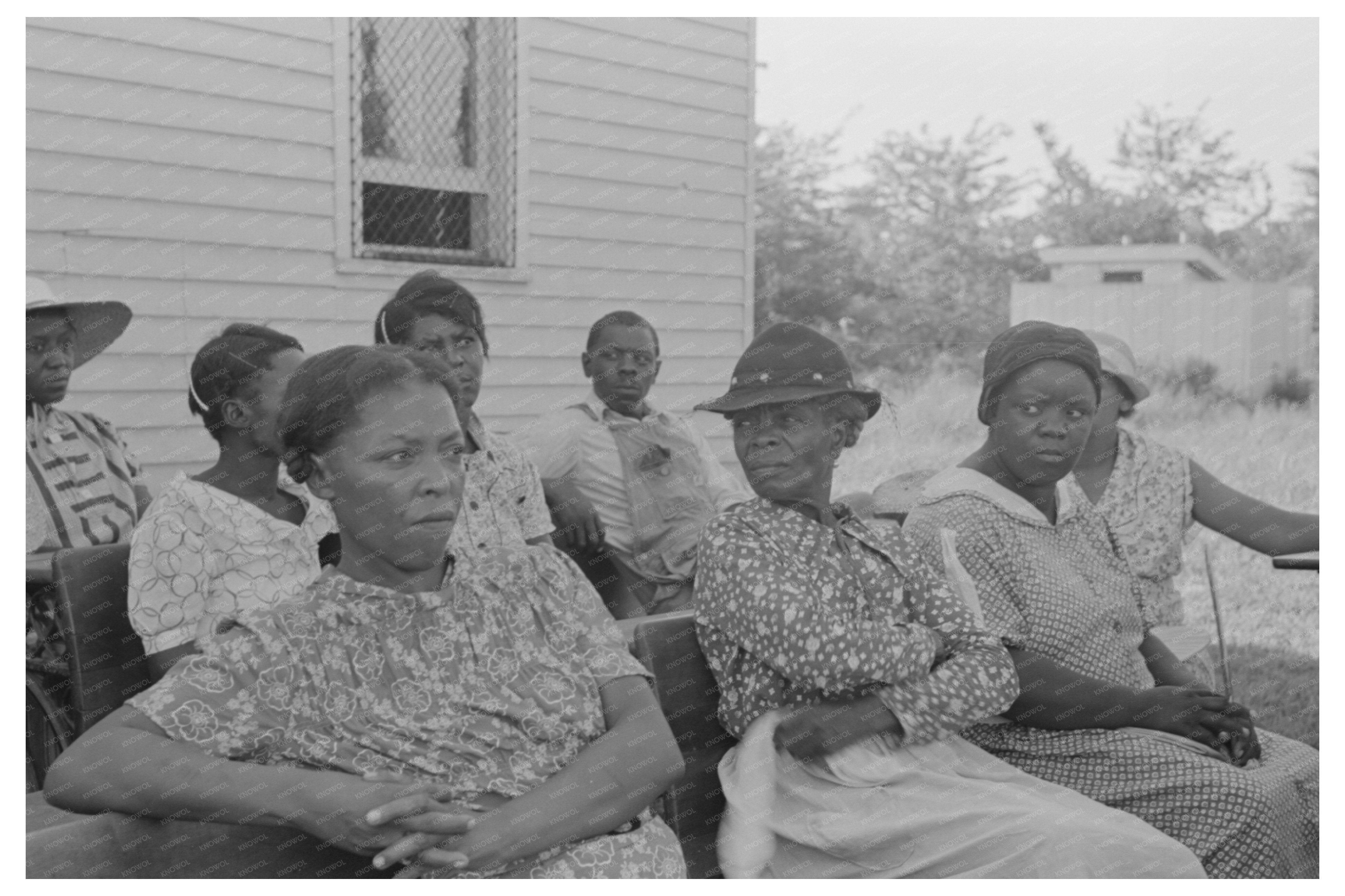 Women Listening to Health Speech August 1938 Missouri
