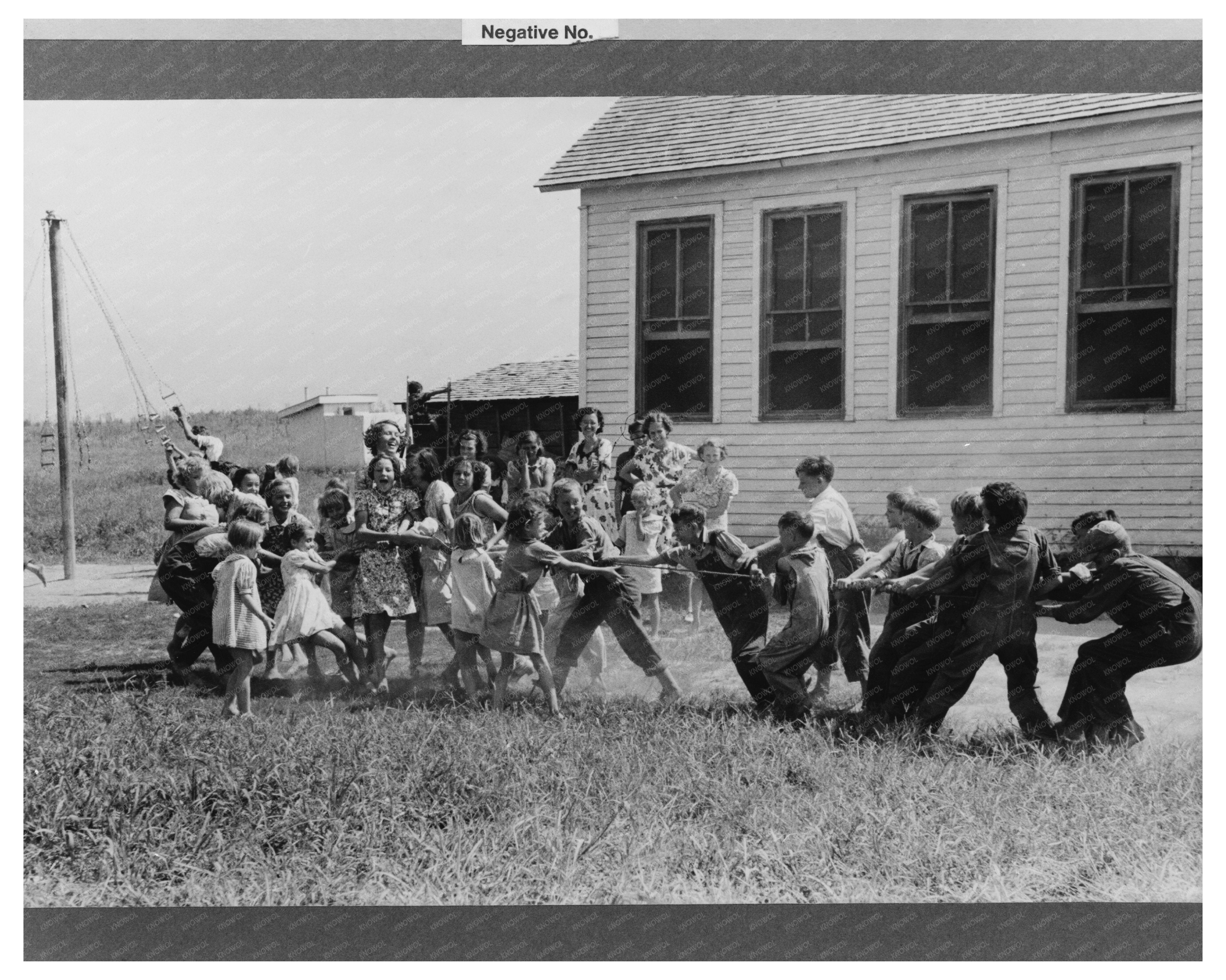Tug-of-War Event in Southeast Missouri August 1938