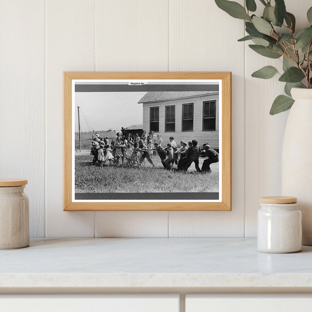 Tug-of-War Event in Southeast Missouri August 1938