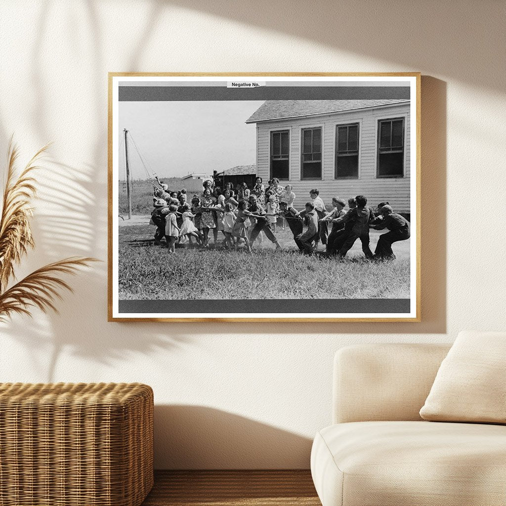 Tug-of-War Event in Southeast Missouri August 1938
