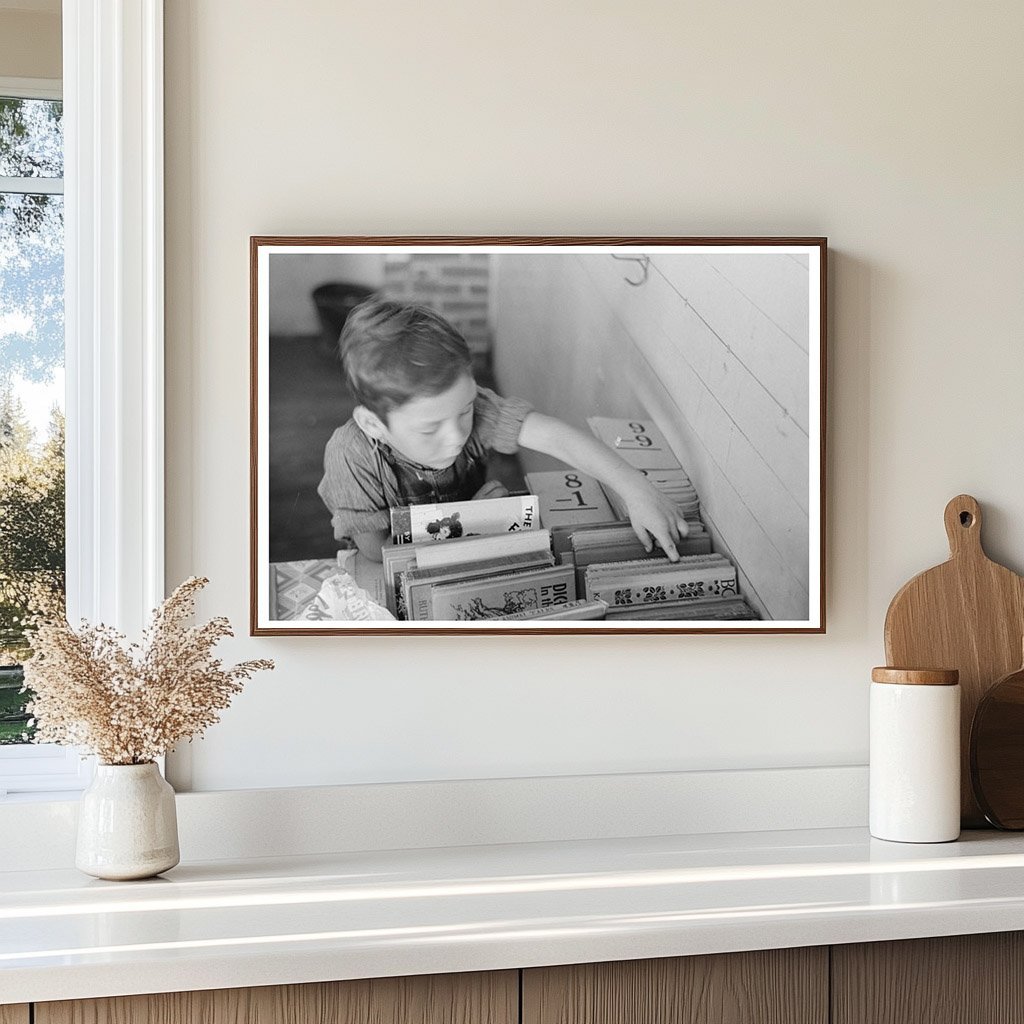 Vintage 1938 Rural Schoolchildren in Southeast Missouri