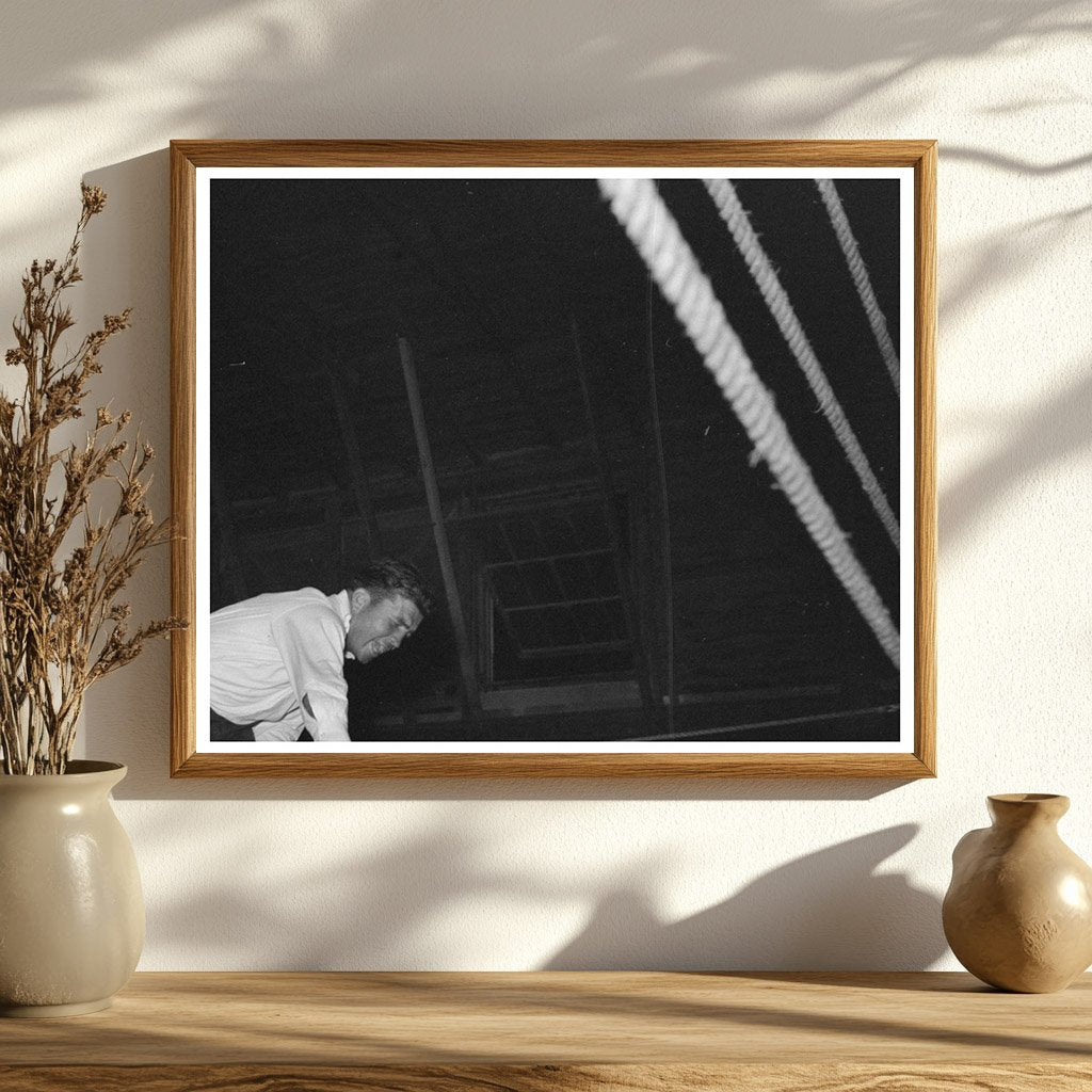 Amateur Boxing Match in Rayne Louisiana 1938