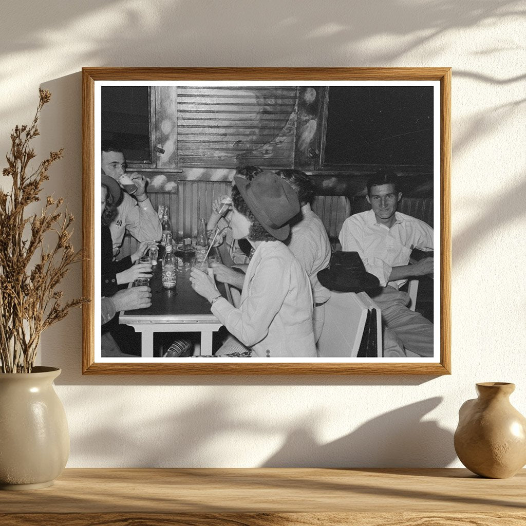 Raceland Louisiana Bar Scene September 1938