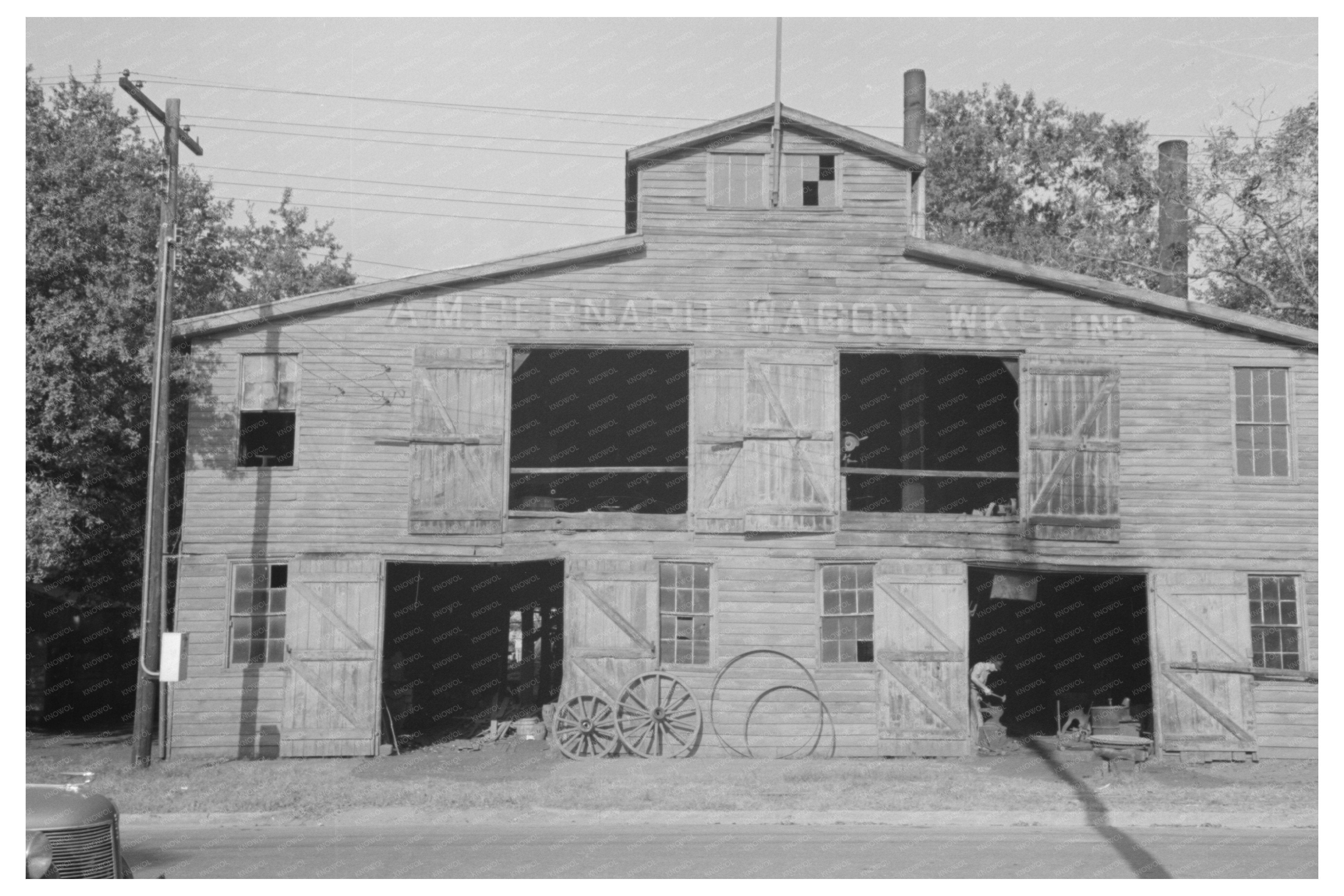 Vintage Wagon Works New Iberia Louisiana 1938