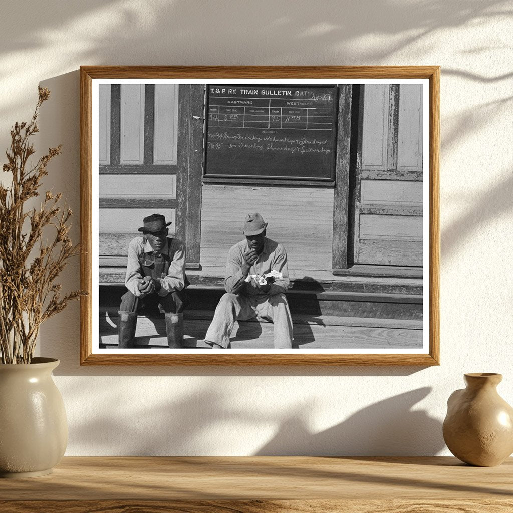 Texas and Pacific Railroad Station New Roads Louisiana 1938