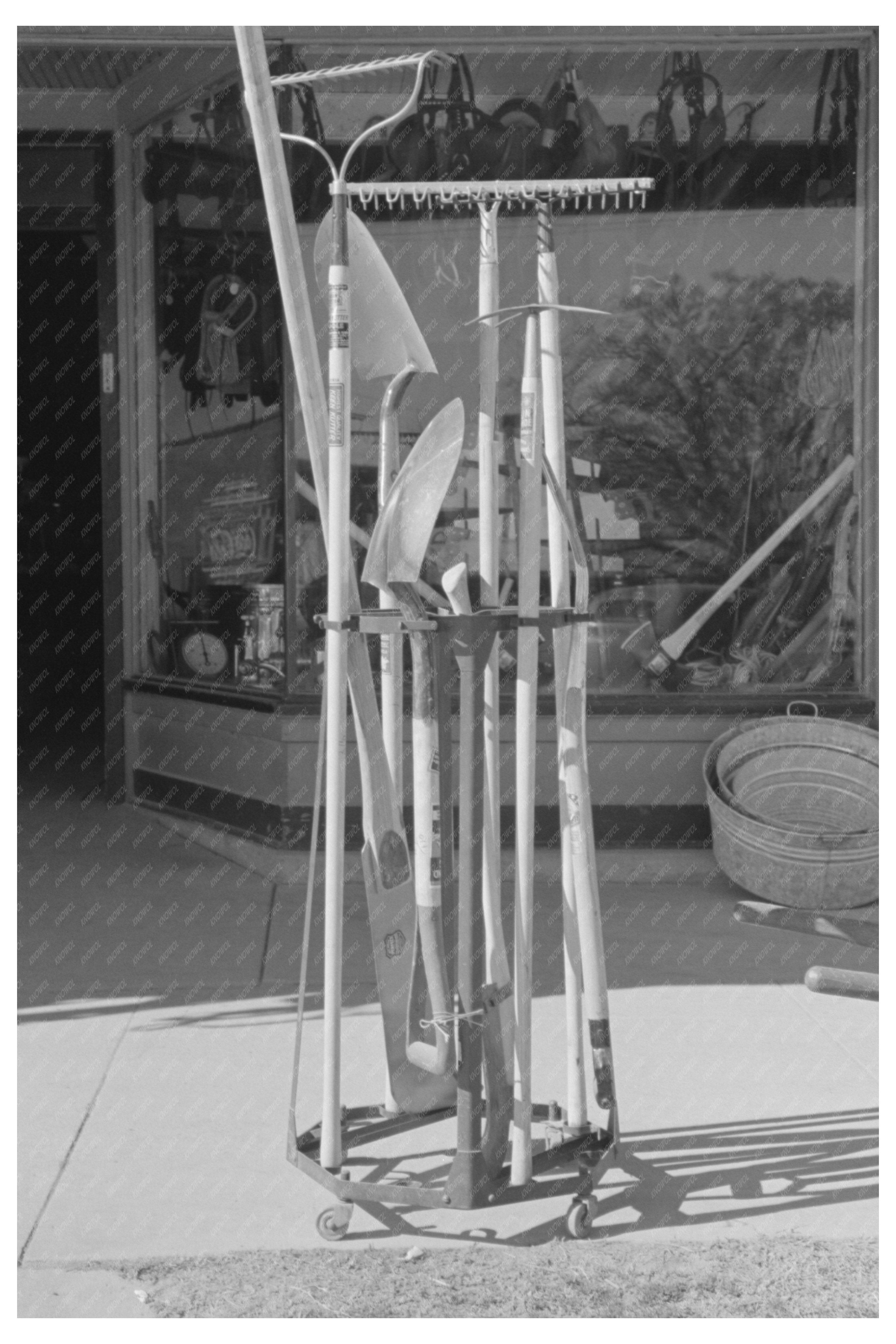 Garden Tools at Eudora Hardware Store January 1939