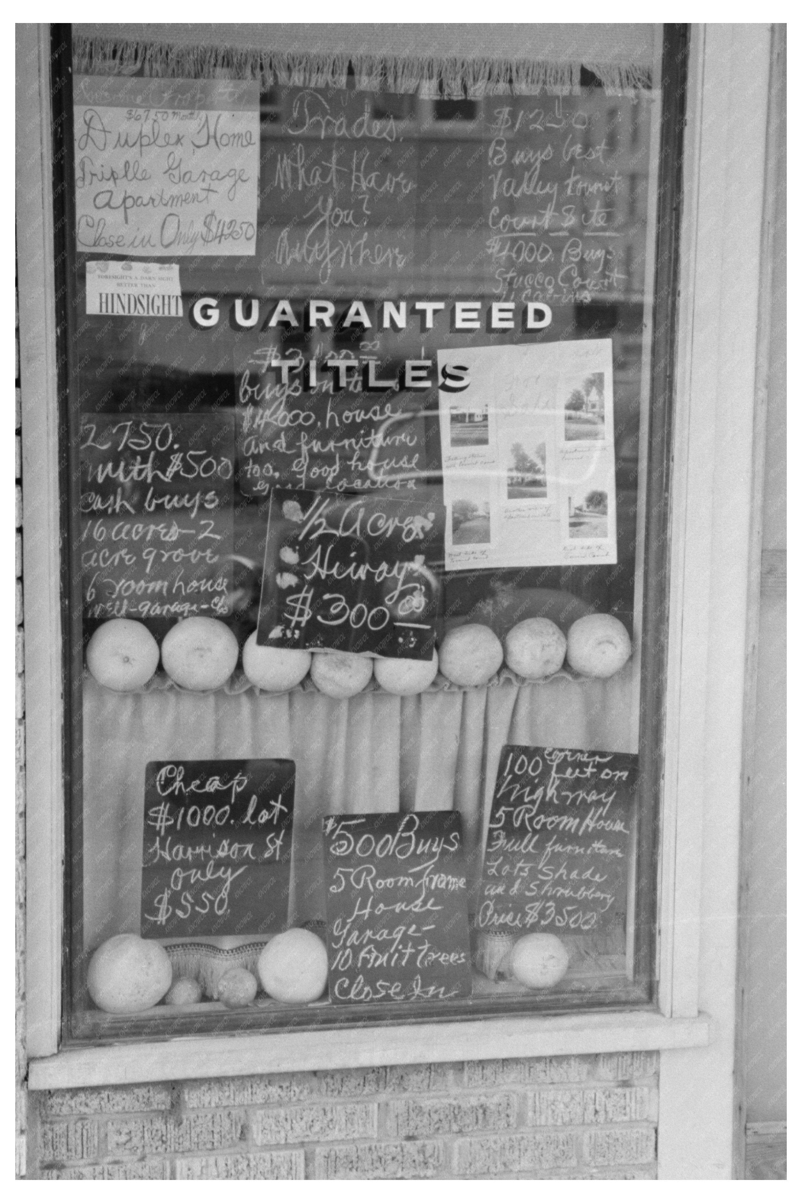 Harlingen Texas Houses for Sale February 1939