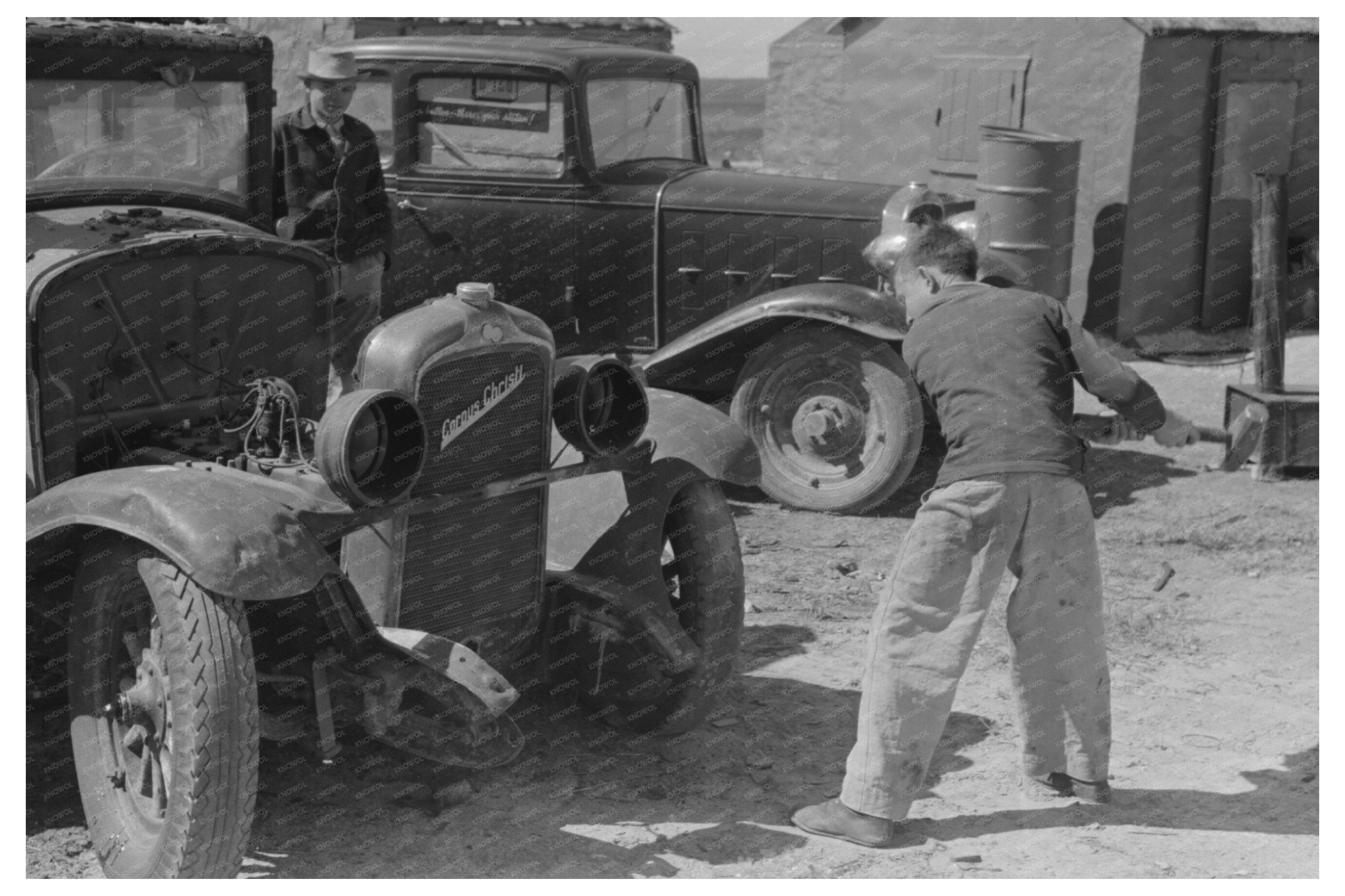 Young Boy in Corpus Christi Texas February 1939