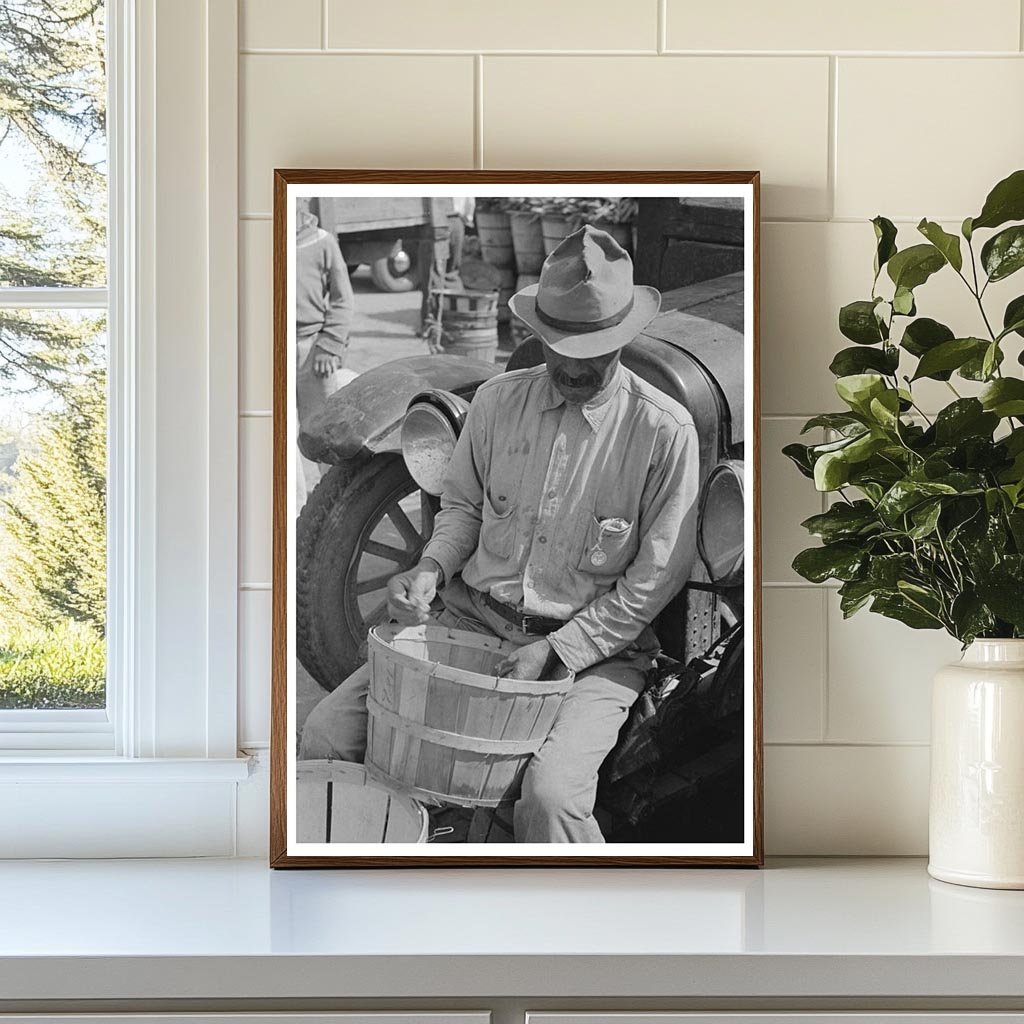 Mexican Individual Sorting Peas San Antonio 1939
